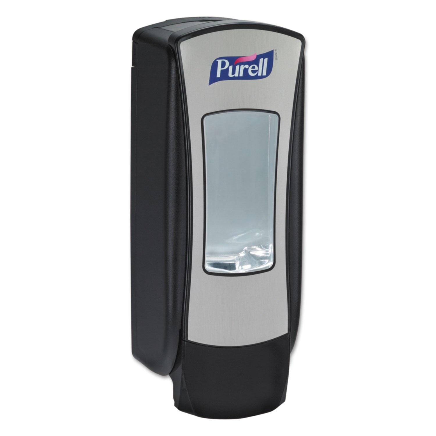 PURELL® ADX-12 Dispenser, 1,200 mL, 4.5 x 4 x 11.25, Chrome/Black, 6/Carton