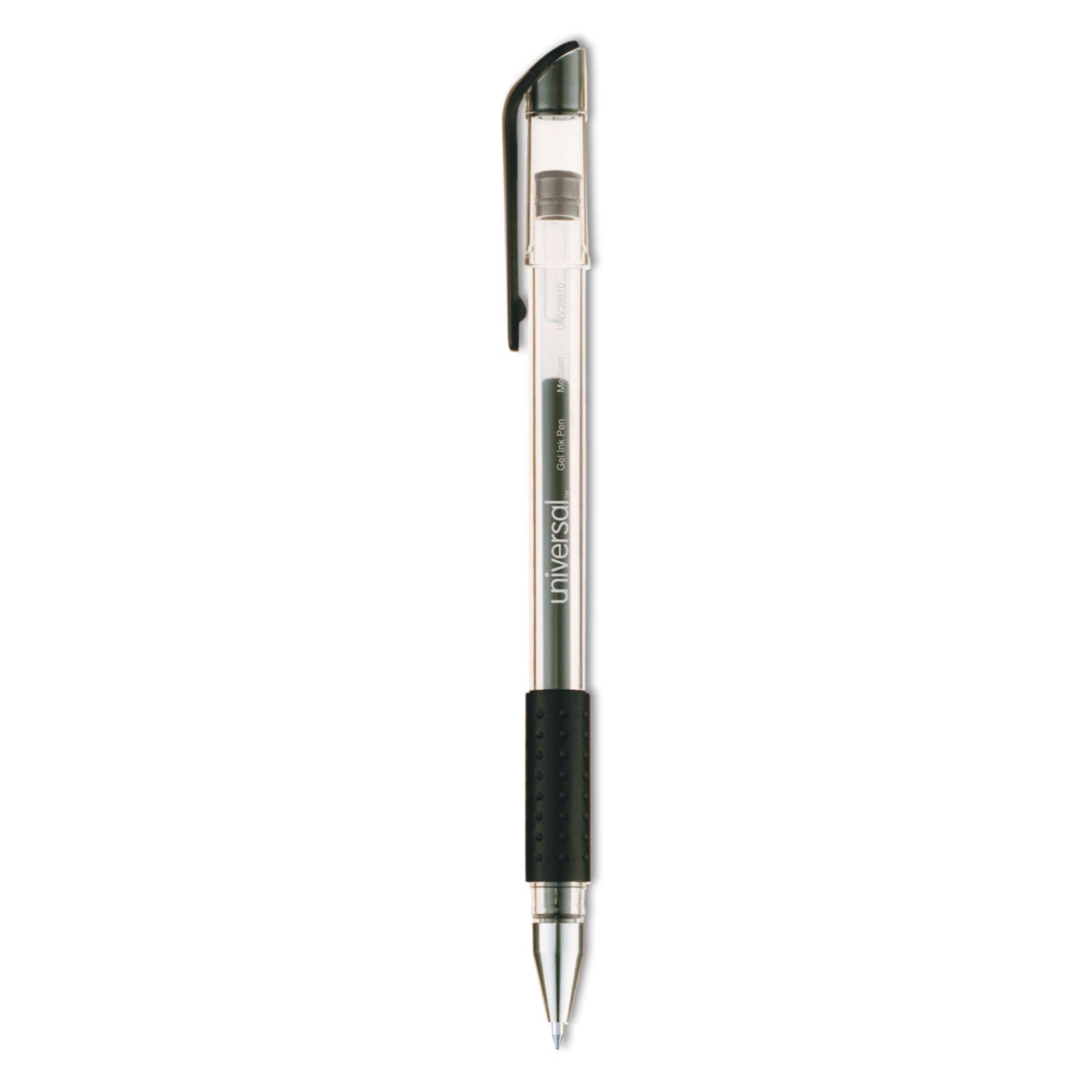 Comfort Grip Gel Pen | Black Ink | Medium, Dozen