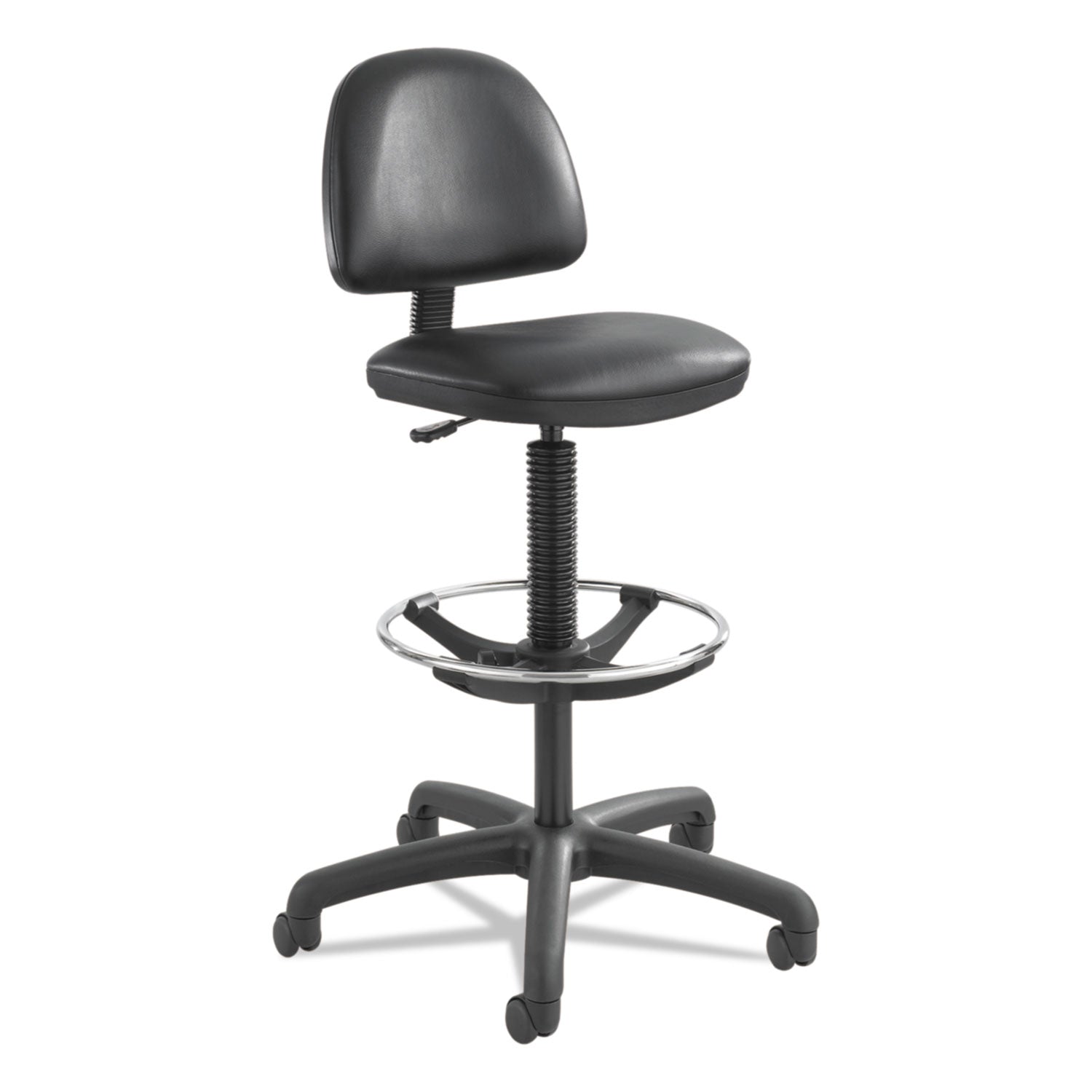 Precision Extended-Height Swivel Stool | Vinyl