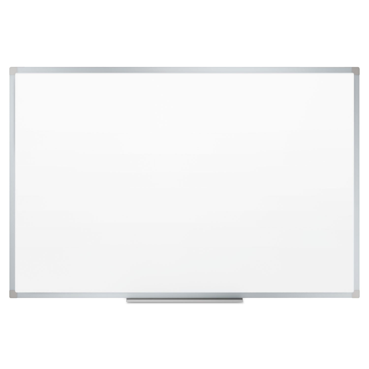 Mead® Dry Erase Board with Aluminum Frame, 36" x 24", White Surface, Satin Aluminum Frame