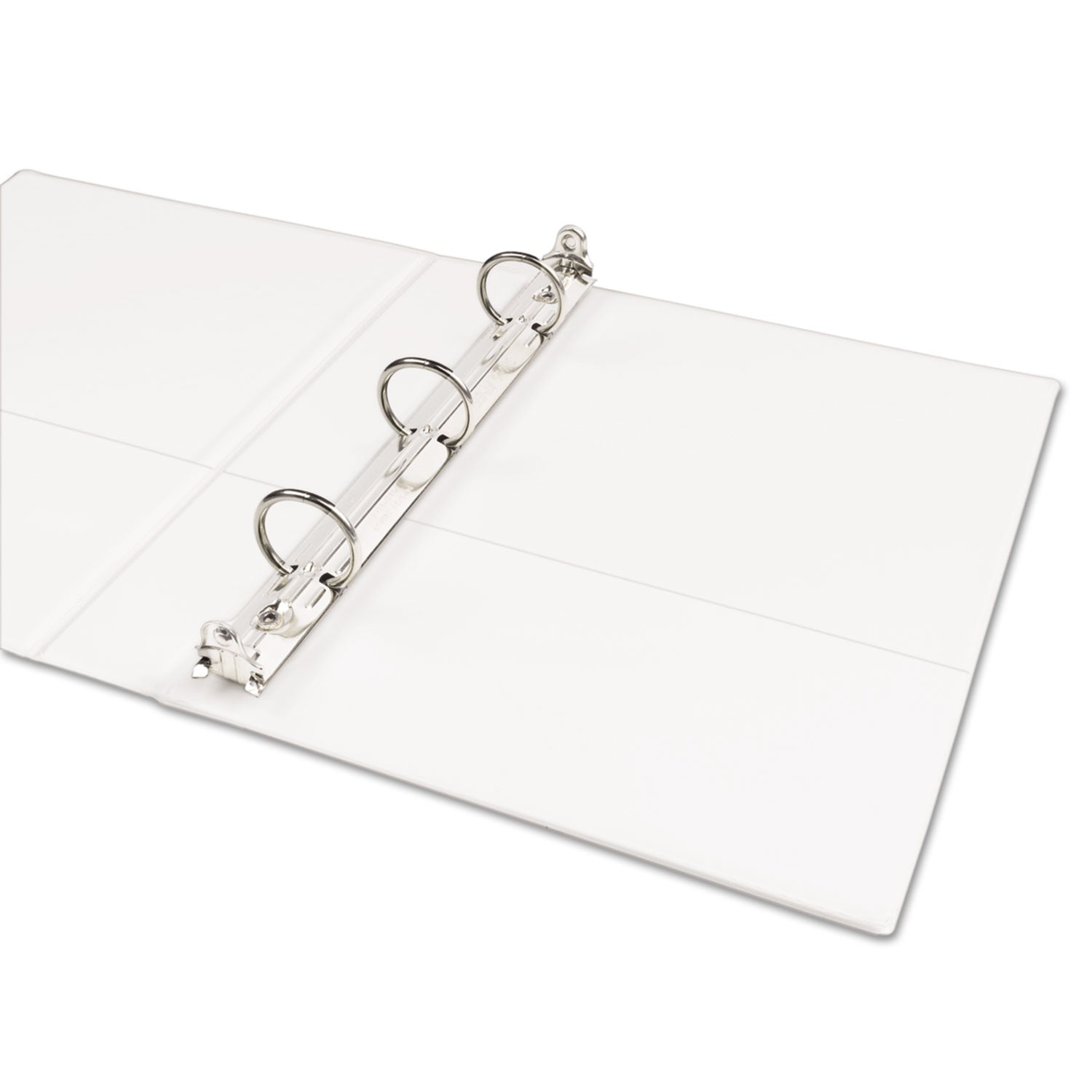 Avery® Mini Size Durable View Binder With Round Rings, 3 Rings, 1" Capacity, 8.5 X 5.5, White