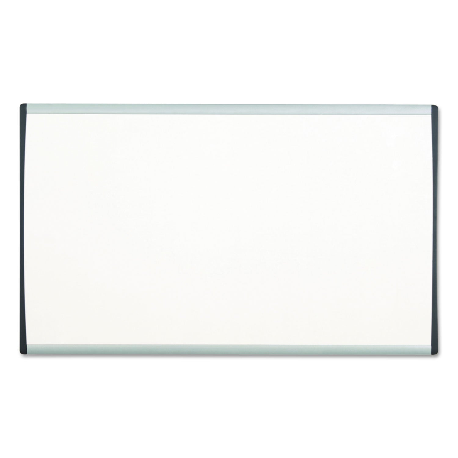 Quartet® ARC Frame Cubicle Board, Magnetic Dry Erase, 14" x 11", White Surface, Satin Aluminum Frame