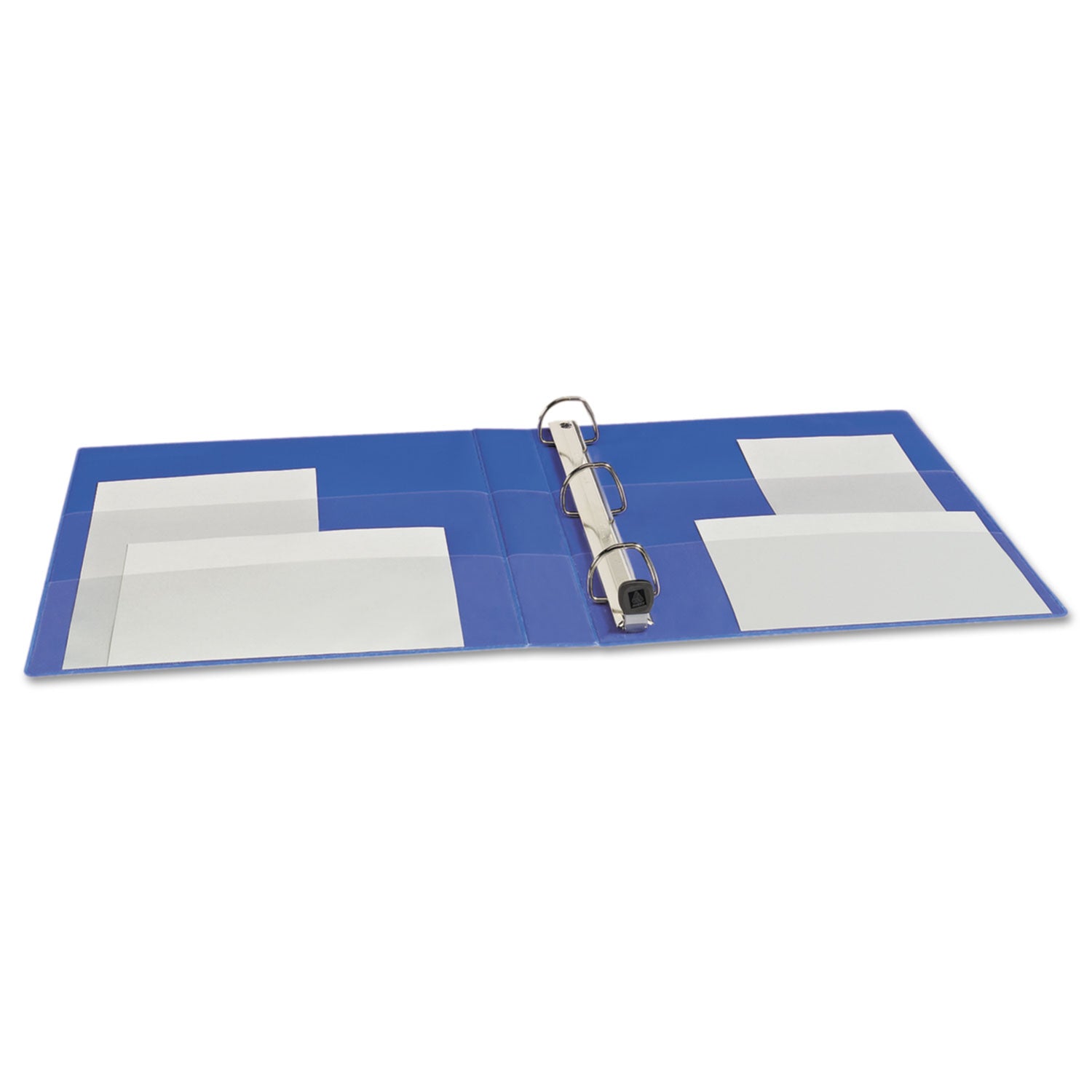 Avery® Heavy-Duty Non-View Binder With Durahinge And One Touch Ezd Rings, 3 Rings, 1" Capacity, 11 X 8.5, Blue