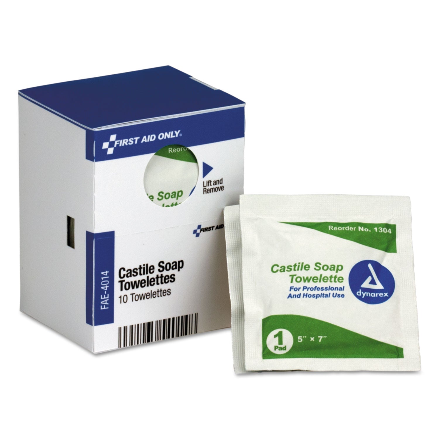First Aid Cabinet Refill | Castile Soap Wipes