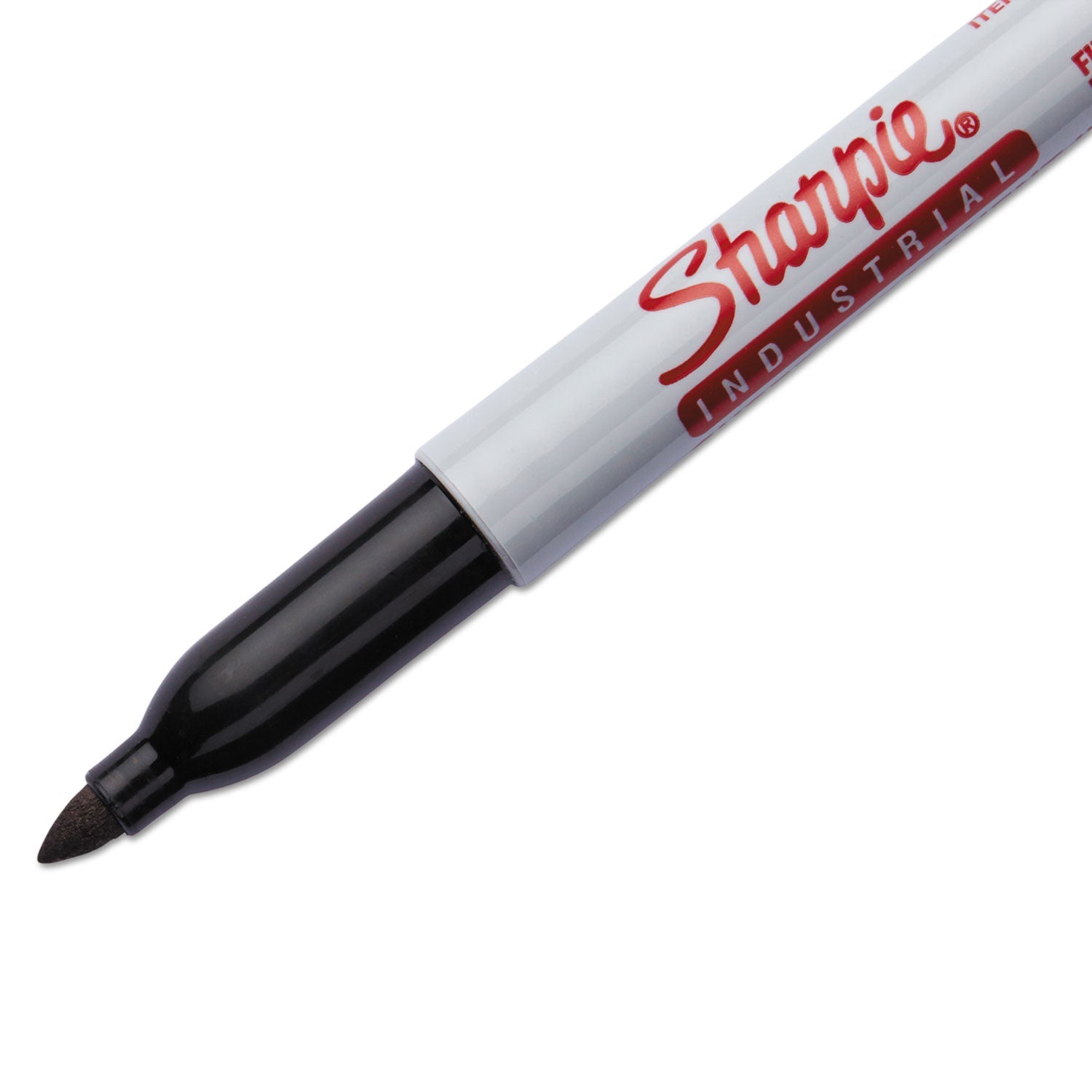 Sharpie® Industrial Permanent Marker Value Pack, Fine Bullet Tip, Black