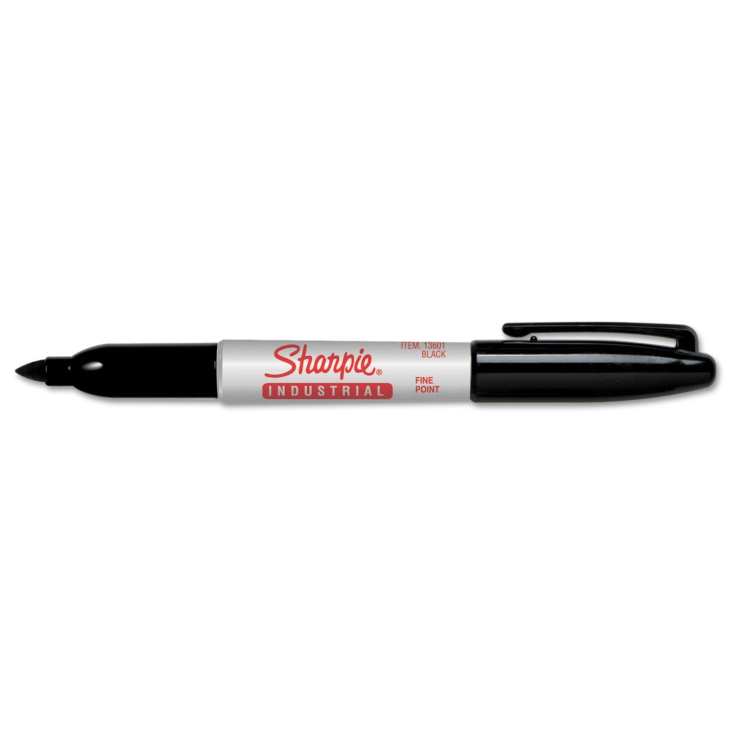 Sharpie® Industrial Permanent Marker Value Pack, Fine Bullet Tip, Black