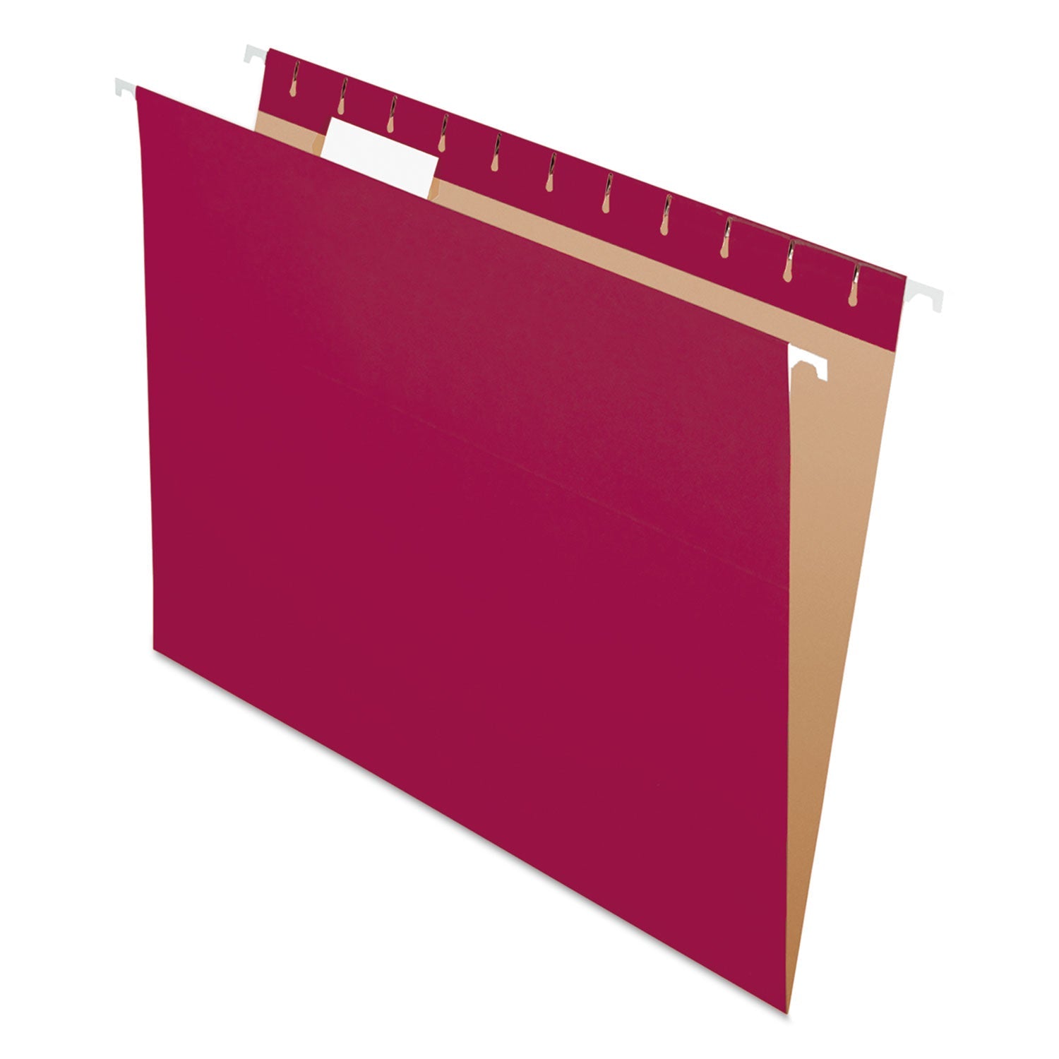 Pendaflex Colored Hanging Folders | Burgundy