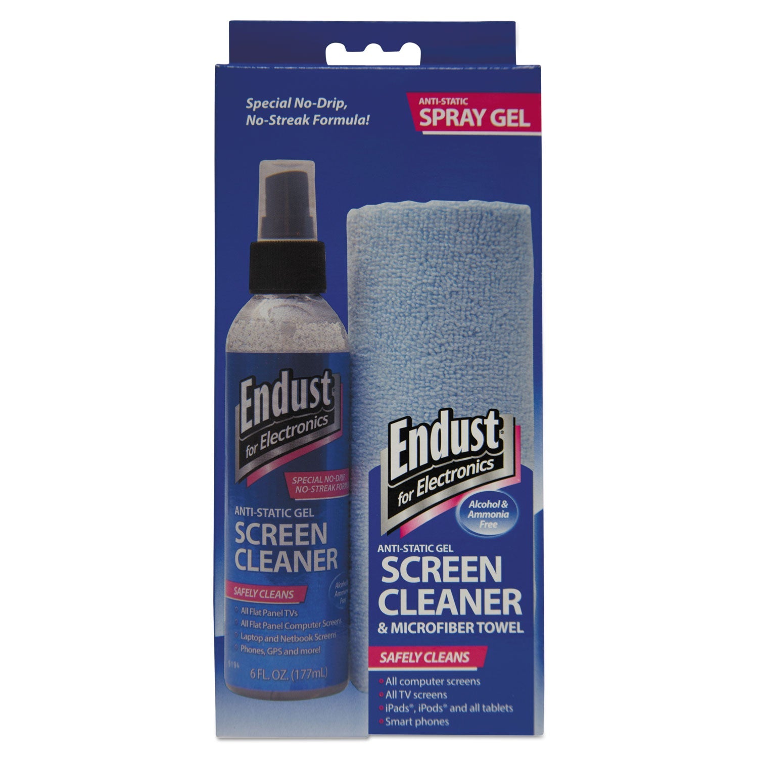 LCD/Plasma Cleaning Gel Spray | Endust® | 6 oz