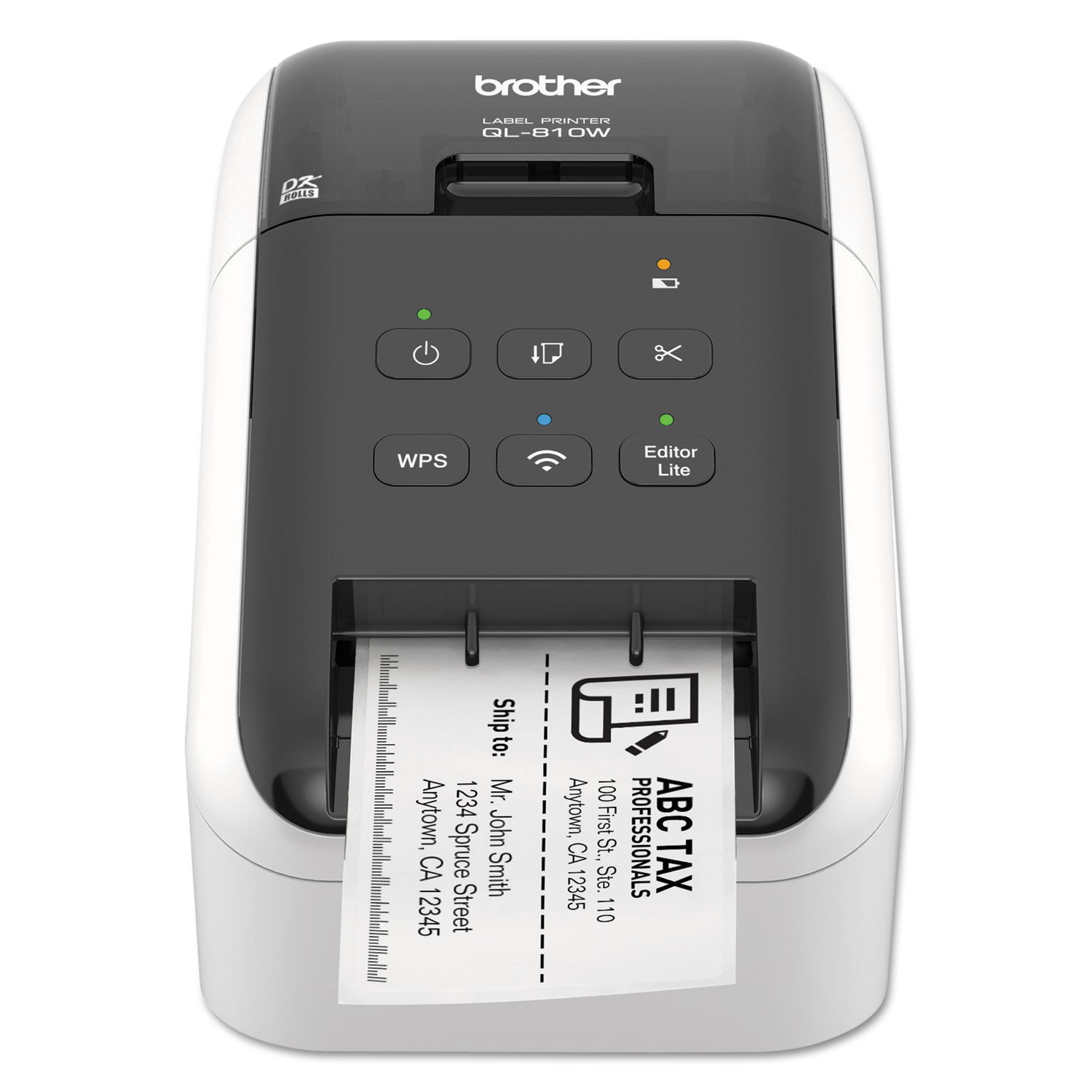 Brother Ql-810w Ultra-Fast Label Printer With Wireless Networking, 110 Labels/min Print Speed, 5 X 9.38 X 6 - Bloom Skins