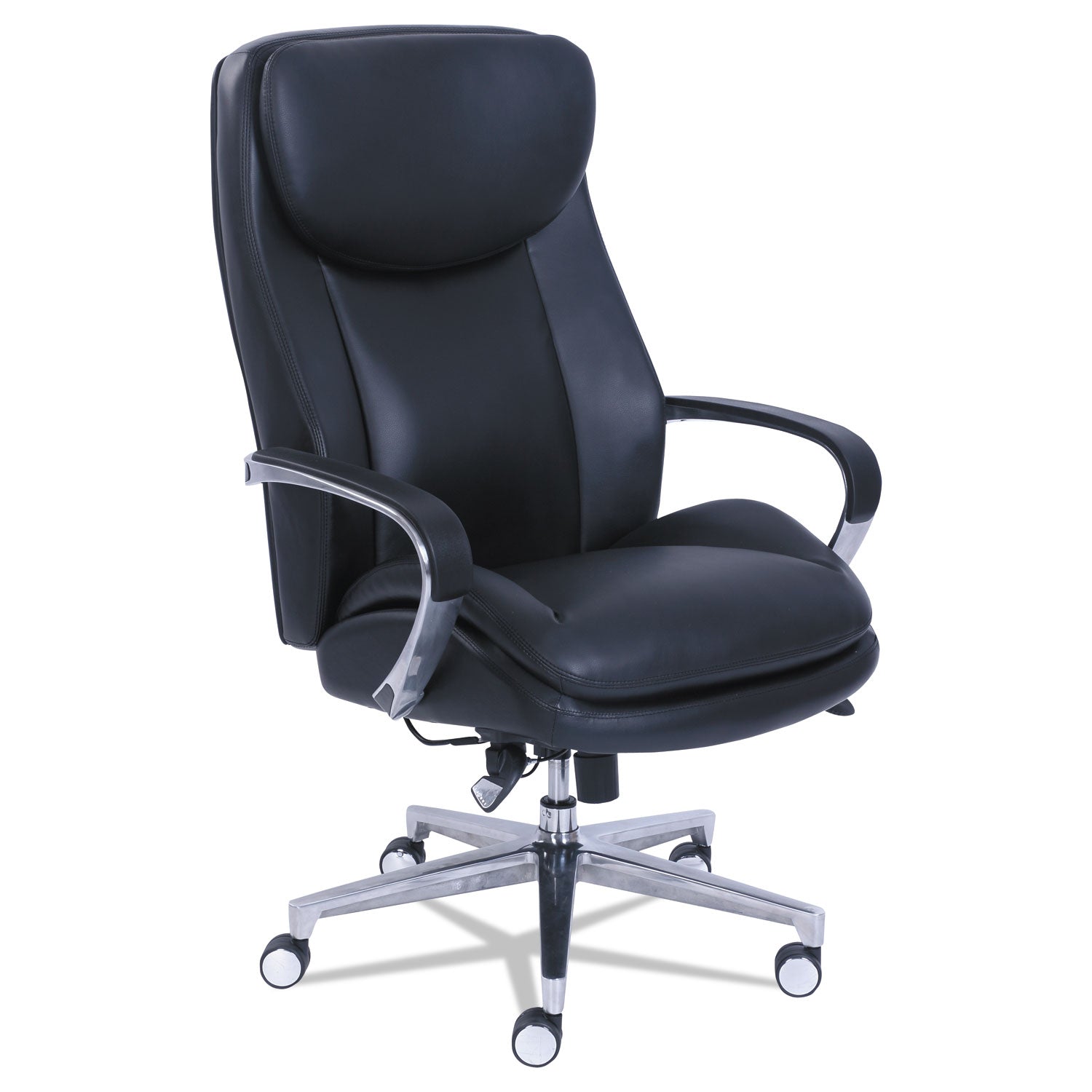 2000 Big/Tall Executive Chair | Lumbar, Black/Slvr