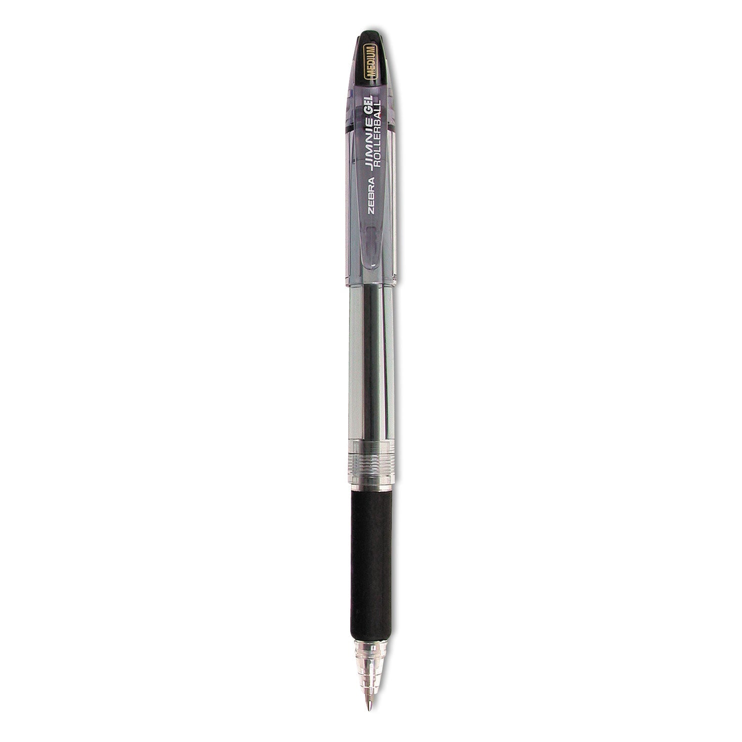 Jimnie Gel Pen | Black Ink, Medium, 12/Pack, Zebra®