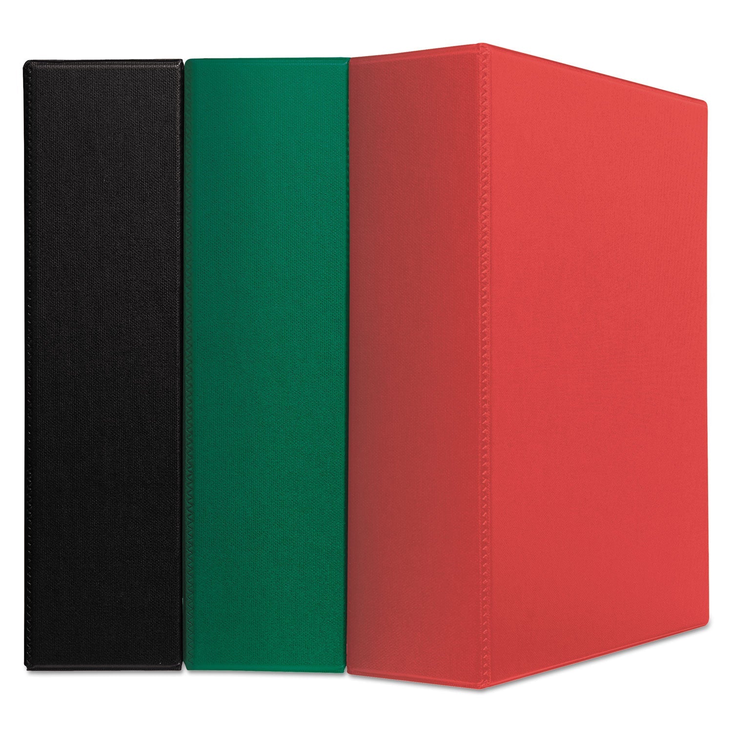 Avery® Heavy-Duty Non-View Binder With Durahinge And One Touch Ezd Rings, 3 Rings, 2" Capacity, 11 X 8.5, Black