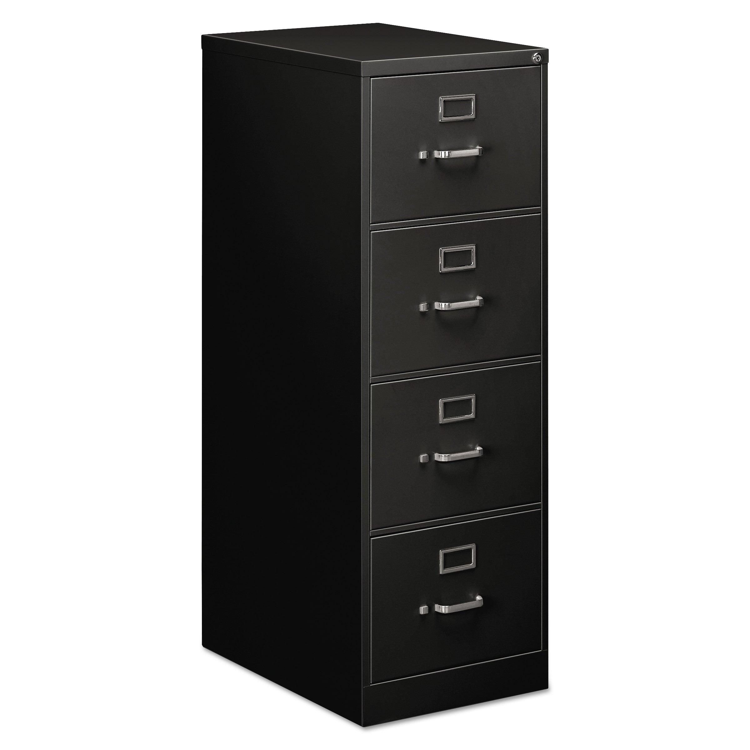Economy Vertical File | 4-Drawer | Black
