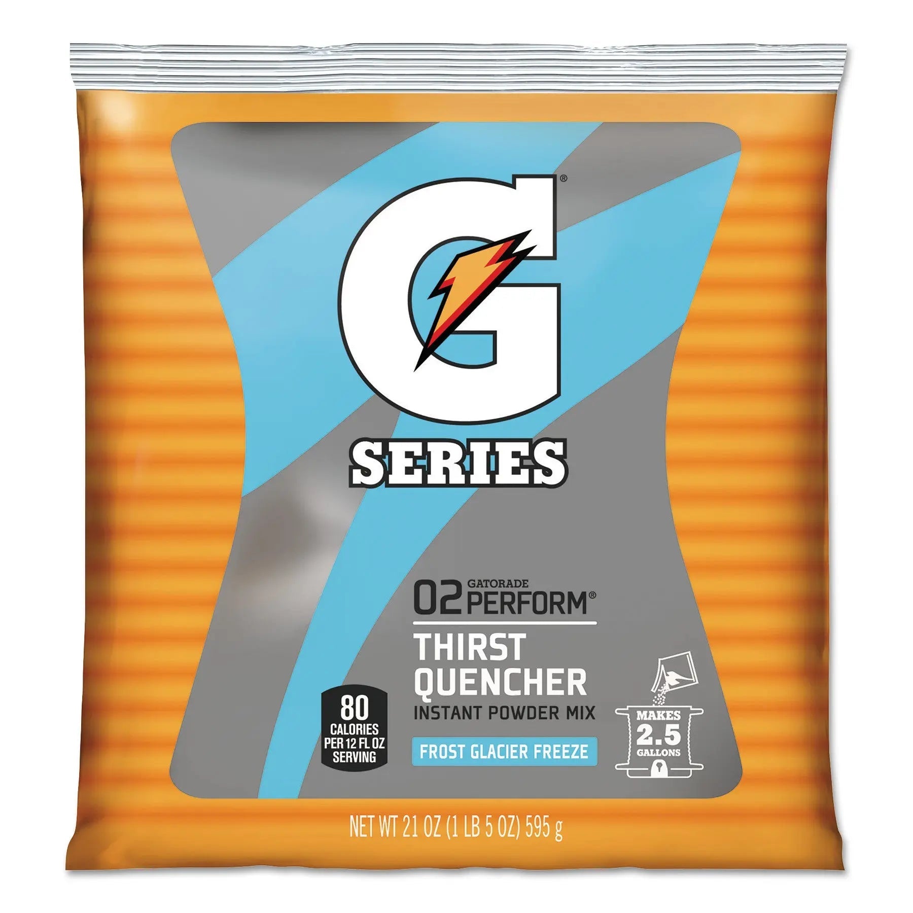 Gatorade® Powdered Drink Mix, Glacier Freeze, 21oz Packet, 32/carton