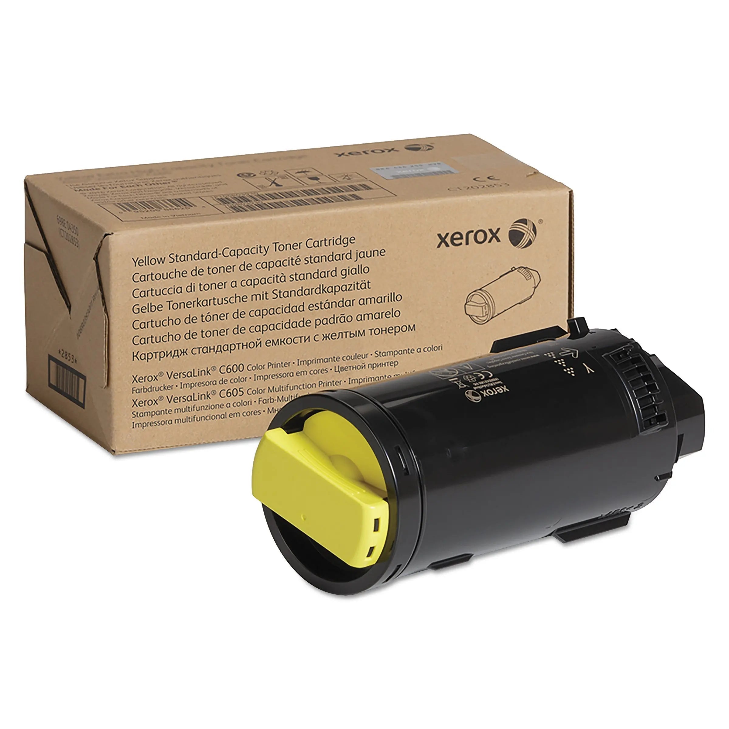 Xerox® 106r03898 Toner, 6,000 Page-Yield, Yellow