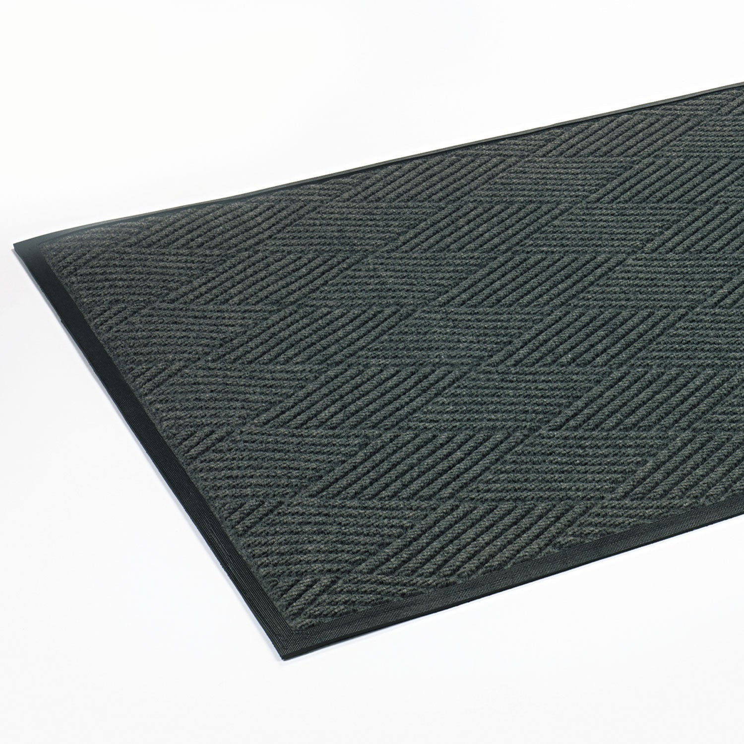 Crown Super-Soaker Diamond Mat, Polypropylene, 46 X 72, Slate