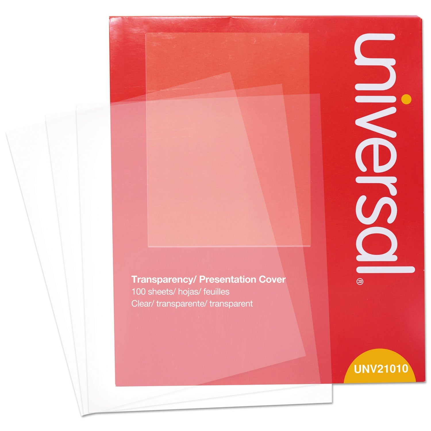 Universal® Black And White Laser Printer Transparency Film, 8.5 X 11, 100/pack - Bloom Skins