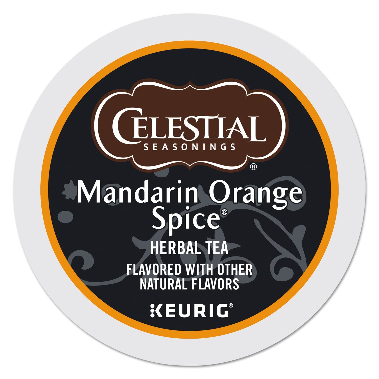 Celestial Seasonings® Mandarin Orange Spice Herb Tea K-Cups, 96/carton