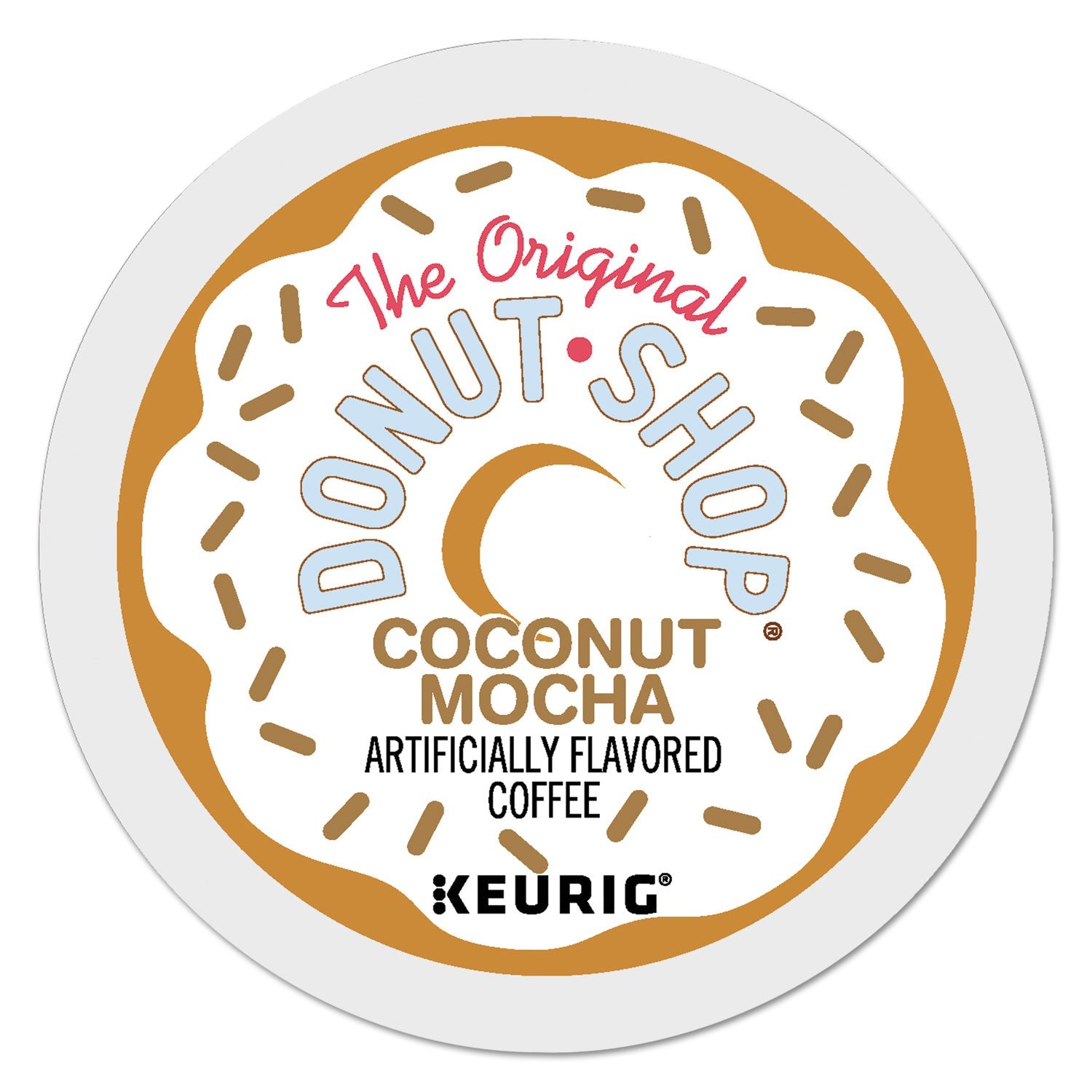 The Original Donut Shop® Coconut Mocha K-Cups, 24/box