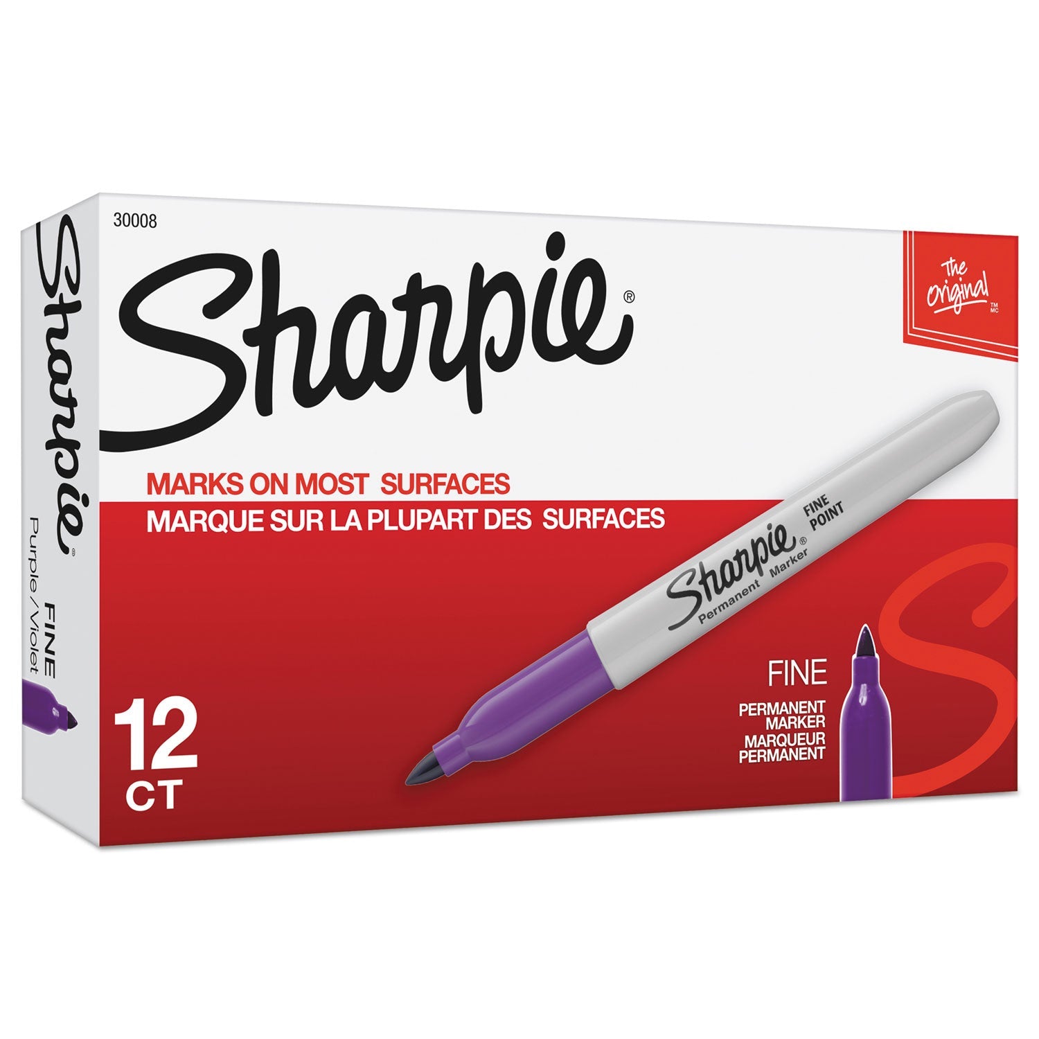 Sharpie Fine Tip Permanent Marker | Fine Purple