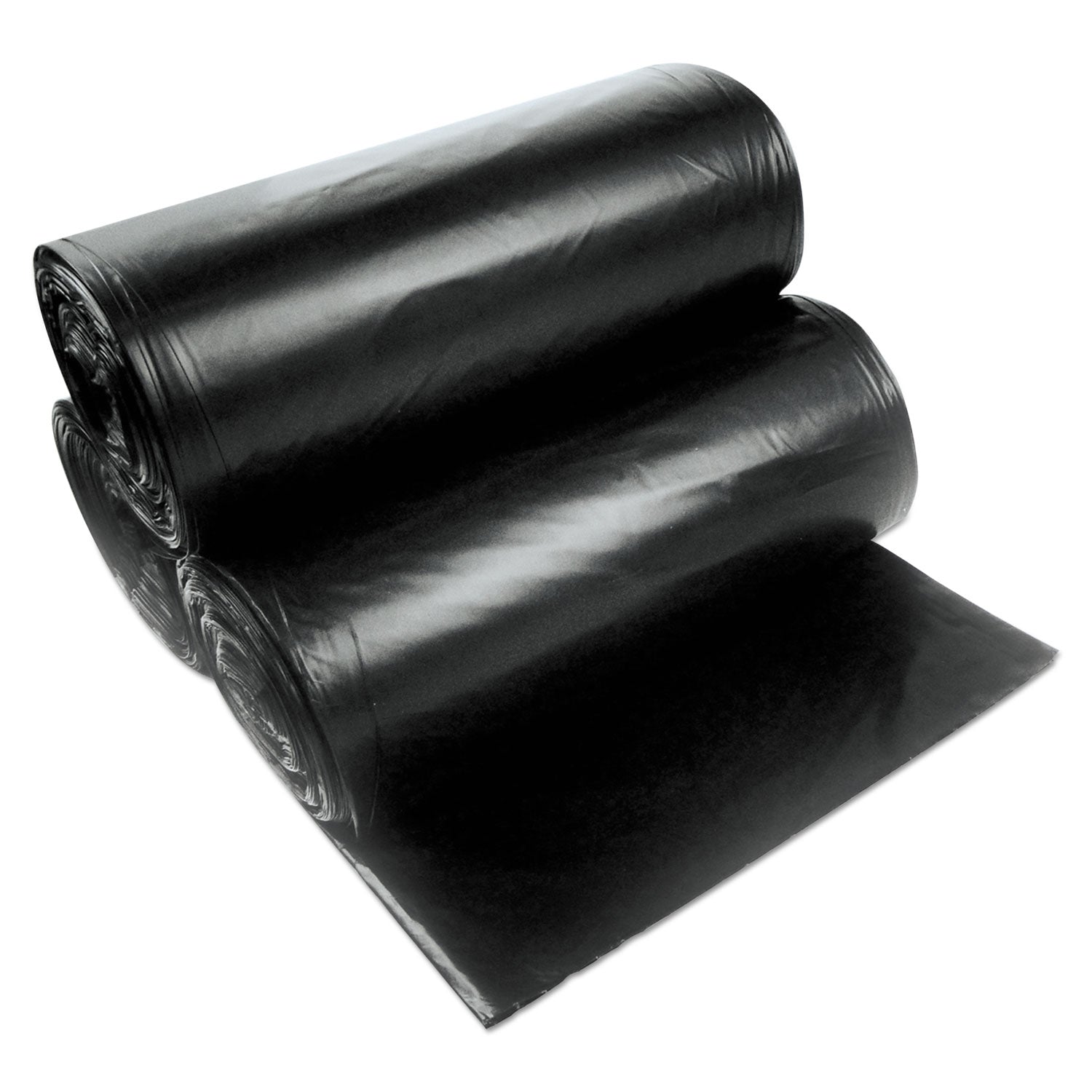 AccuFit Can Liners | 23 Gal, Black, 200/Carton