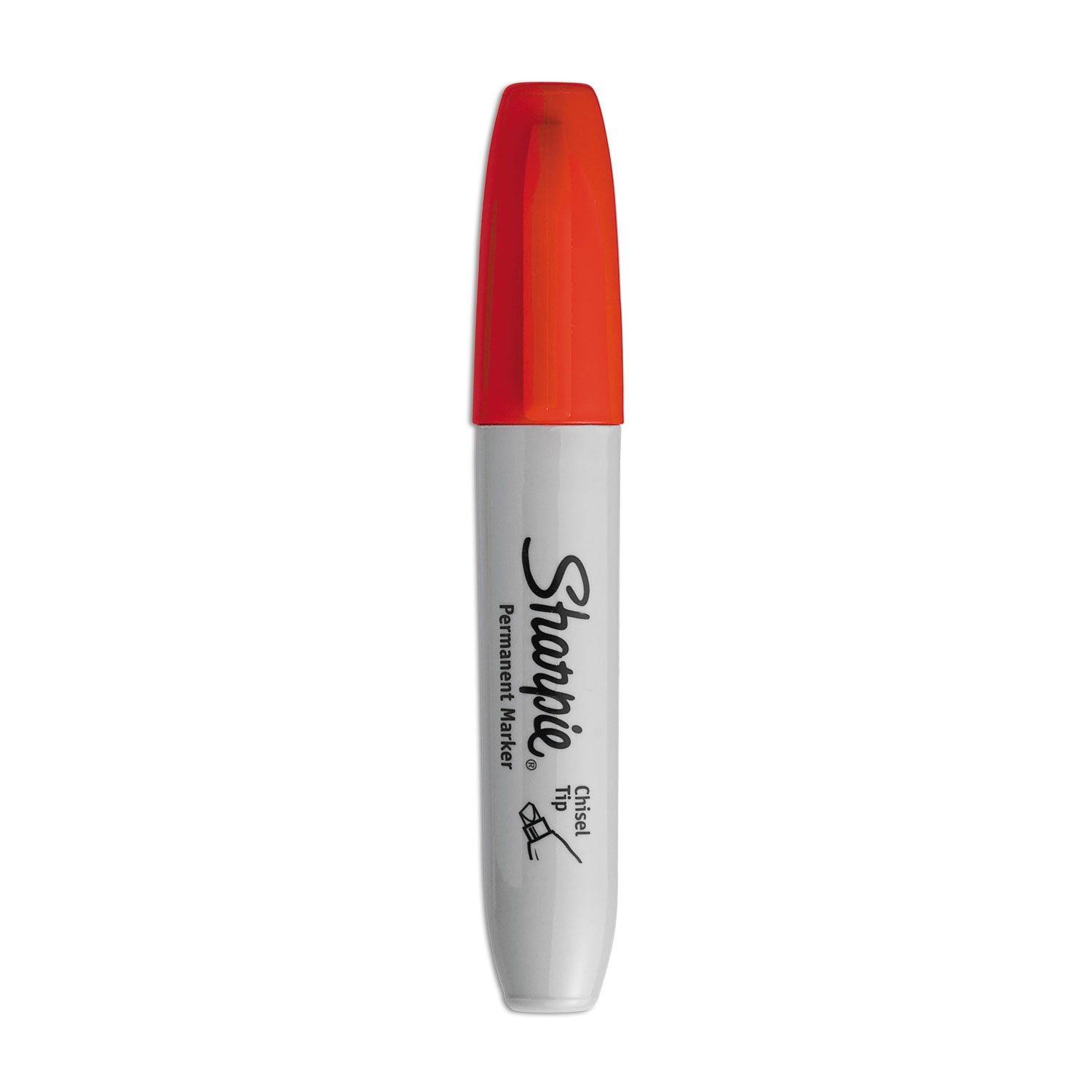 Sharpie Chisel Tip Permanent Marker | Red Dozen
