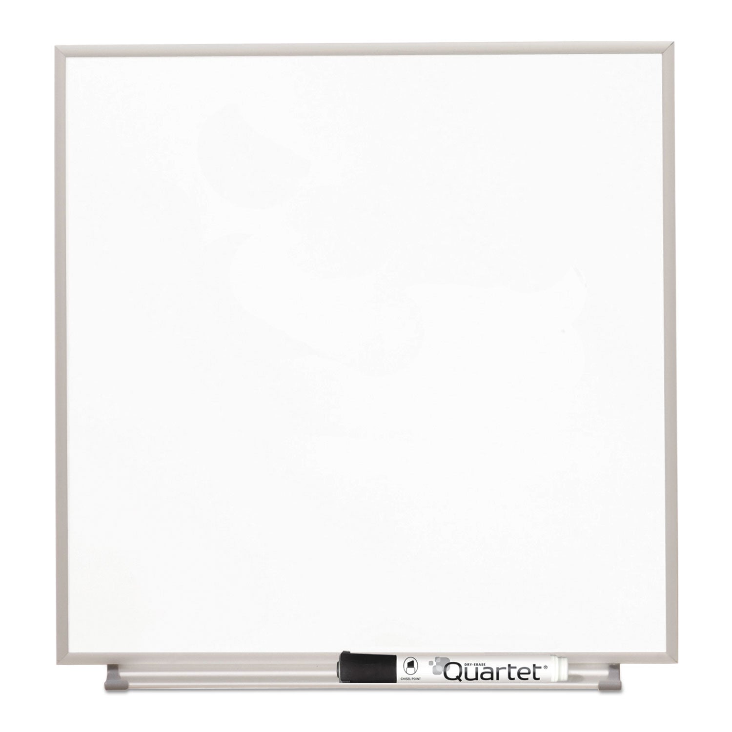 Quartet® Matrix Magnetic Boards, 16" x 16", White Surface, Satin Aluminum Frame