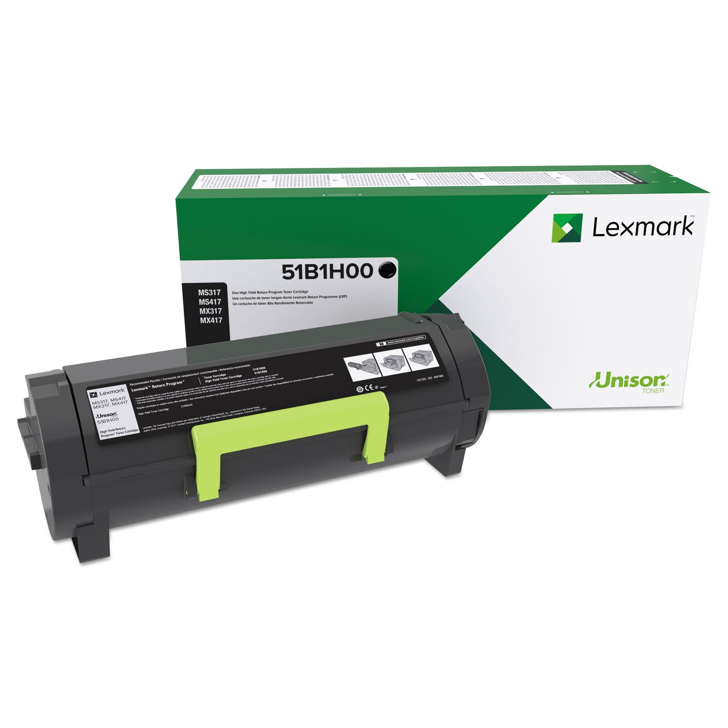 Lexmark 51B1H00 High-Yield Toner | Black