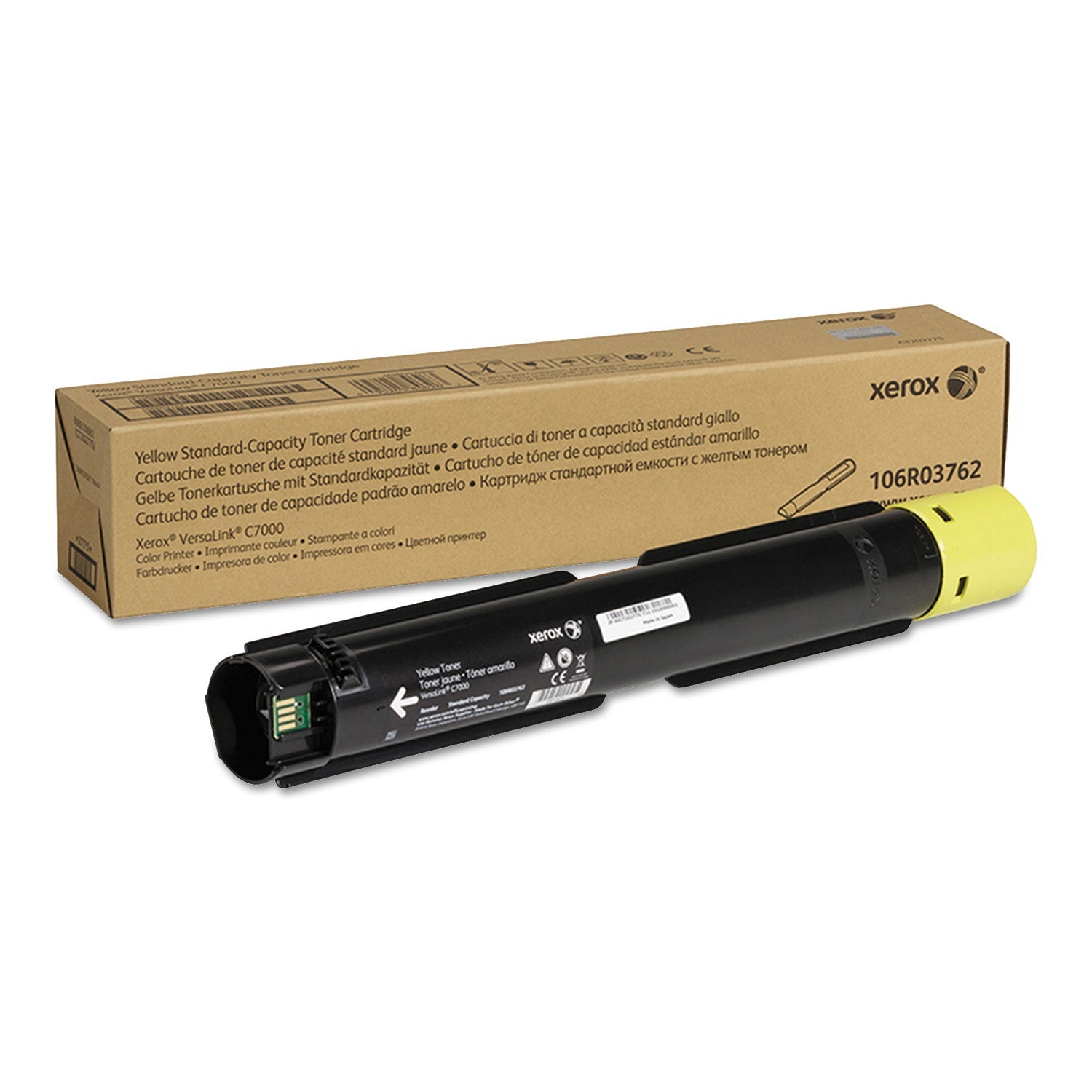 Toner | 3,300 Pages | Yellow | Xerox® 106r03762