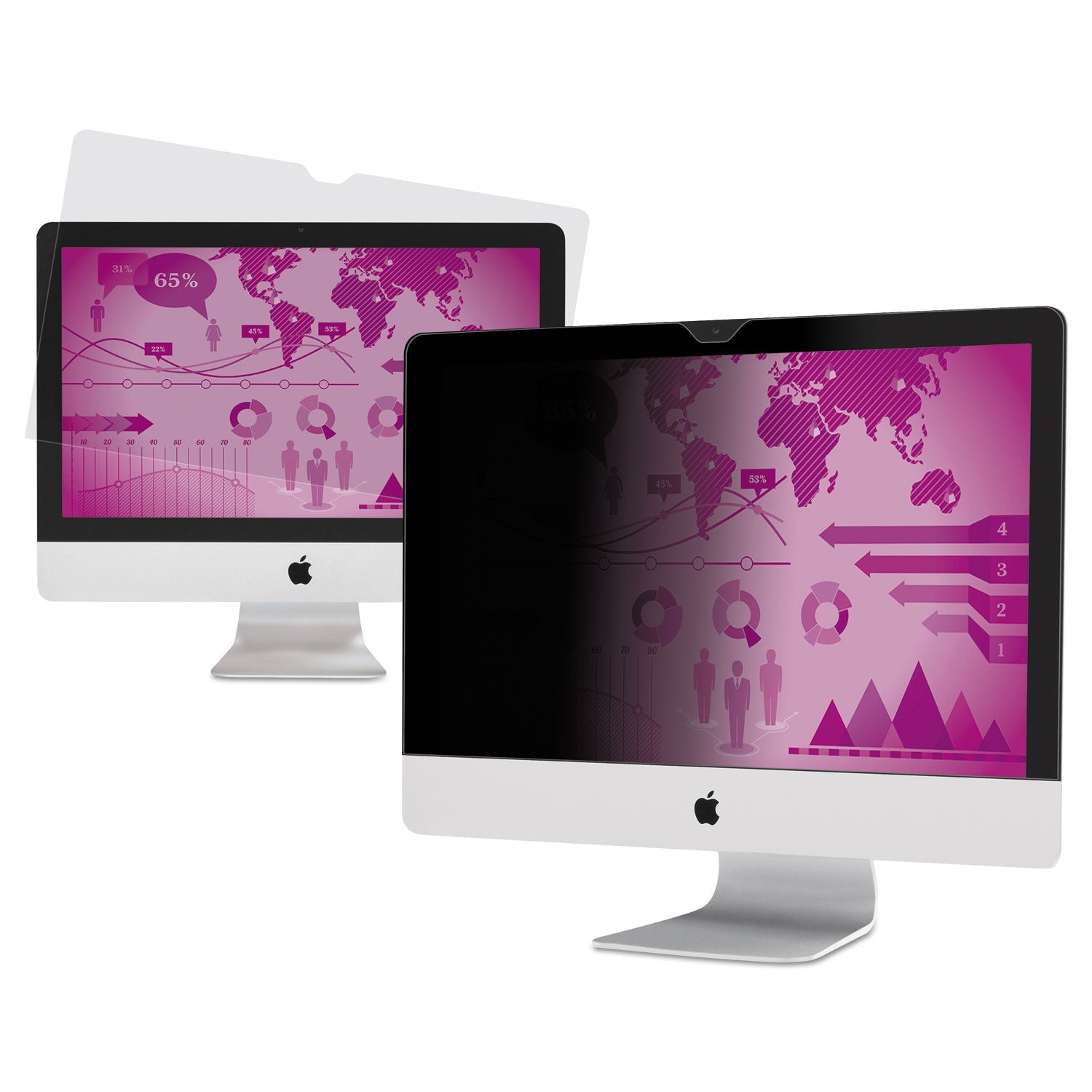 3M™ High Clarity Privacy Filter for 27" Monitor