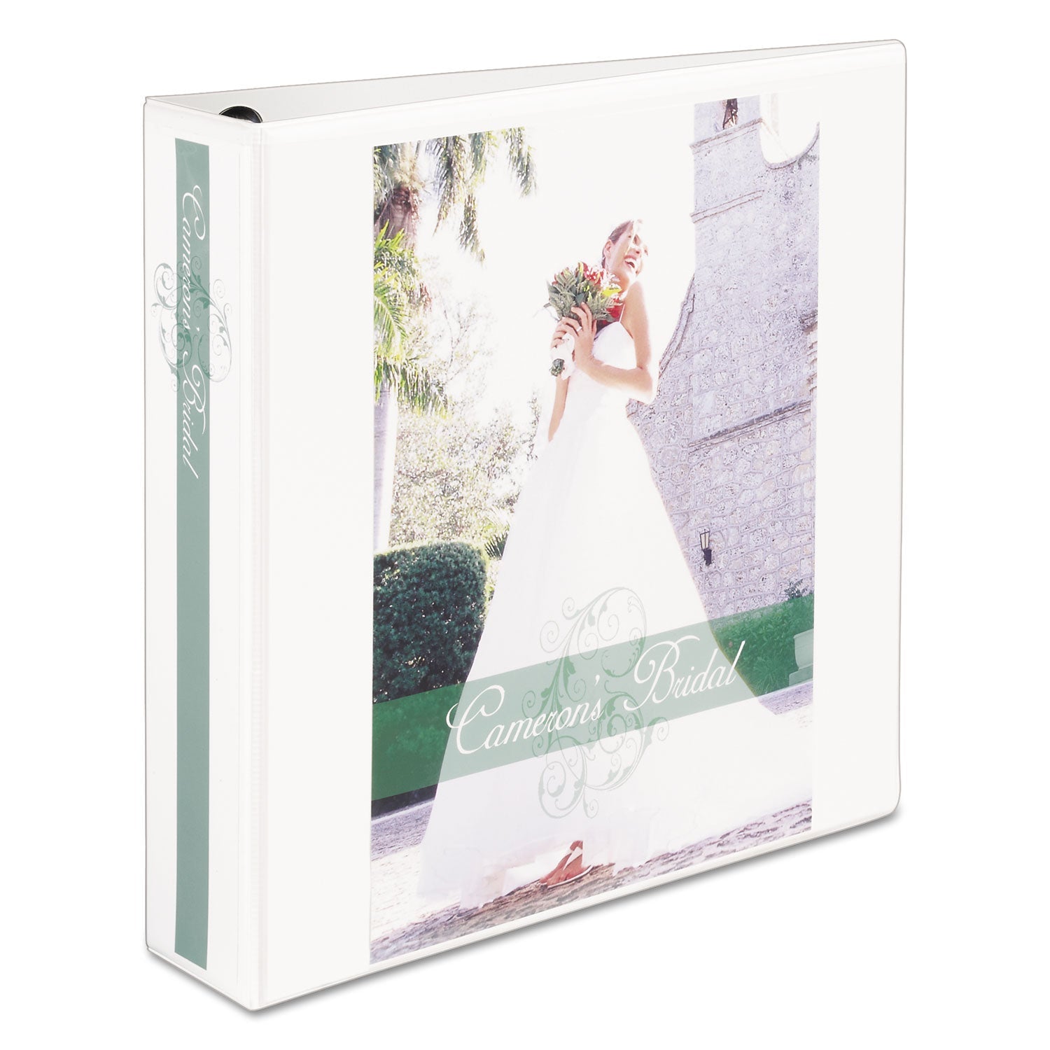 Avery® Heavy-Duty View Binder With Durahinge, One Touch Ezd Rings And Extra-Wide Cover, 3 Ring, 2" Capacity, 11 X 8.5, White, (1320)