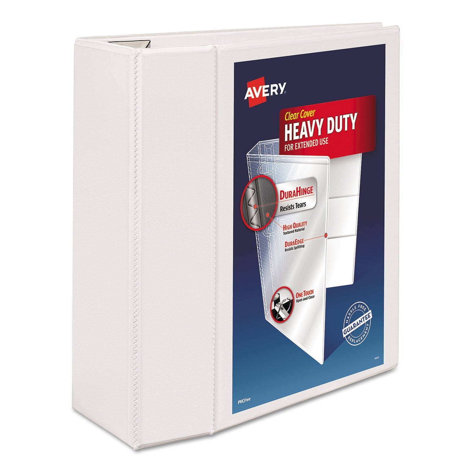 Heavy-Duty View Binder | 5" One Touch Rings