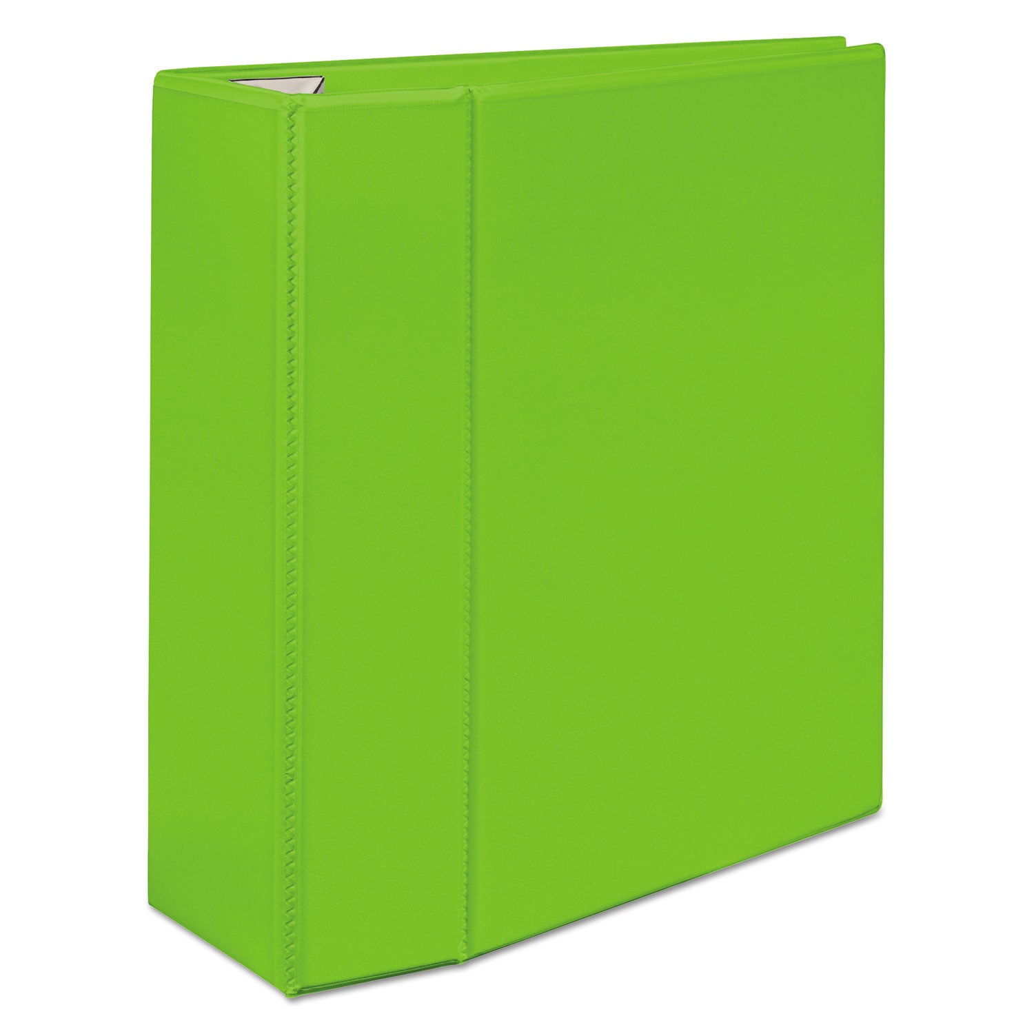 Avery® Heavy-Duty View Binder With Durahinge And Locking One Touch Ezd Rings, 3 Rings, 5" Capacity, 11 X 8.5, Chartreuse