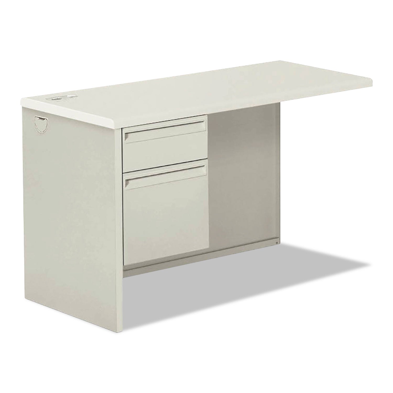 Return Pedestal, Left | HON 38000, Silver/Gray