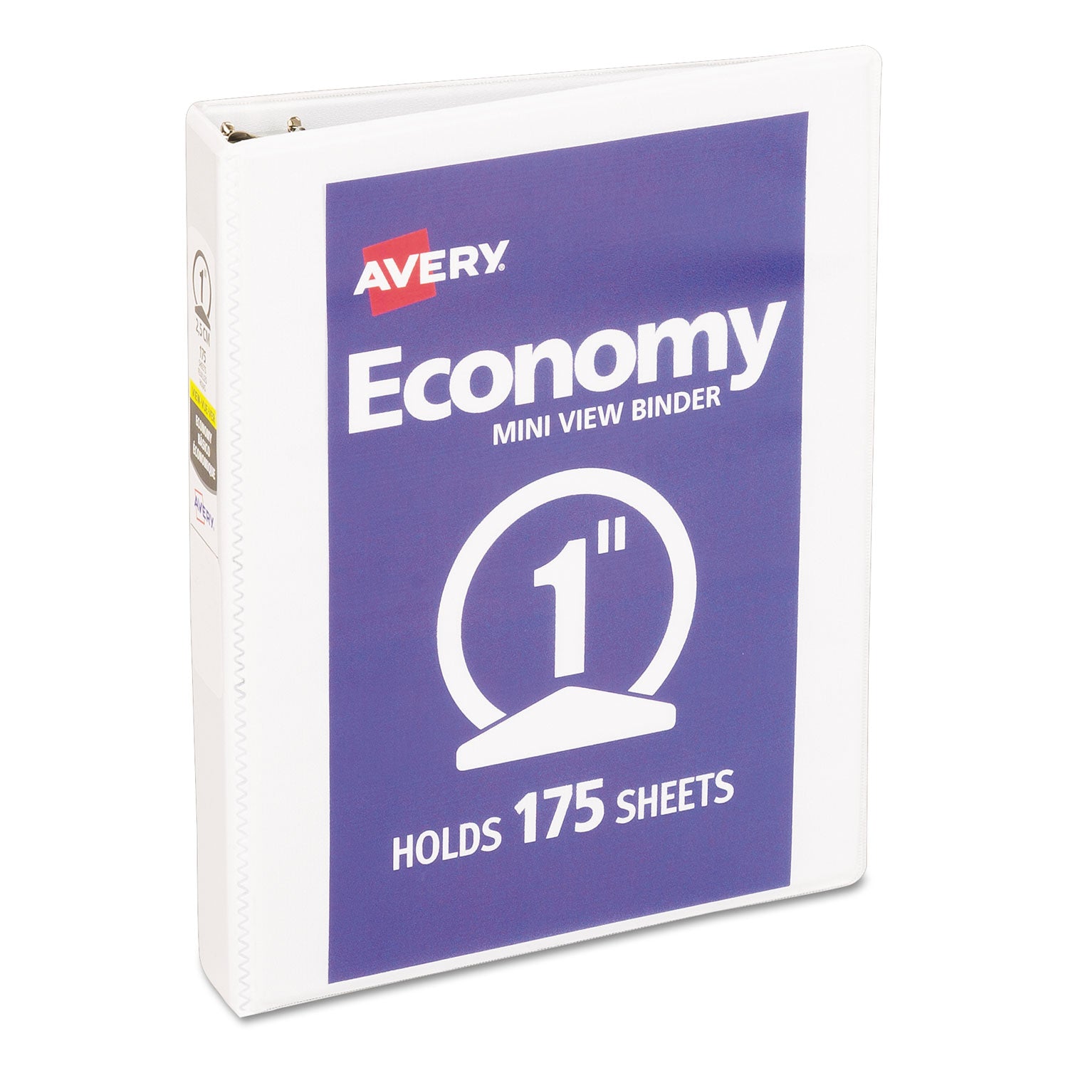Economy View Binder | 1" Mini | White