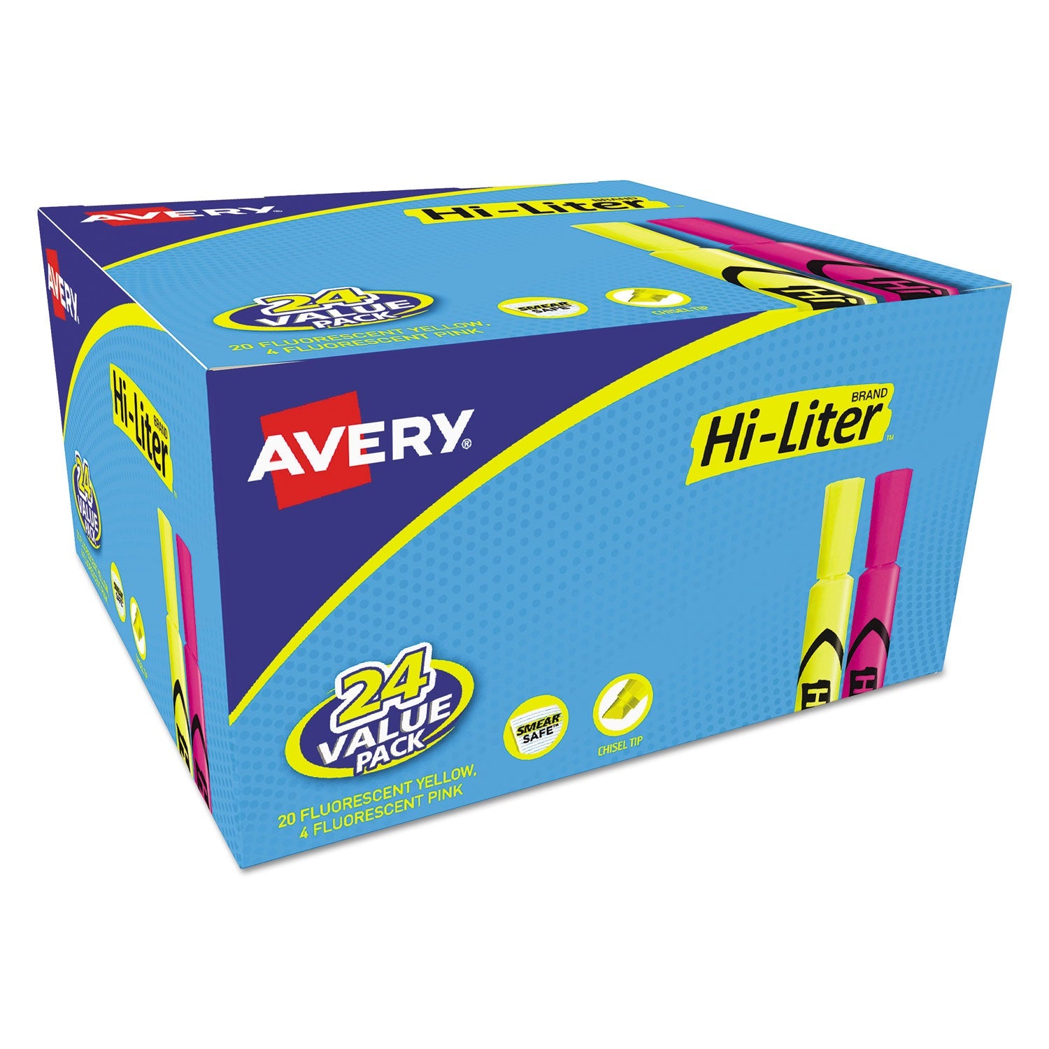 Desk-Style Highlighter Value Pack | 24-Pack