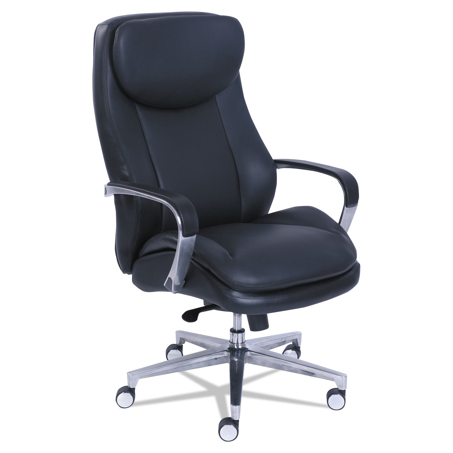 2000 High-Back Executive Chair | Black/Silver