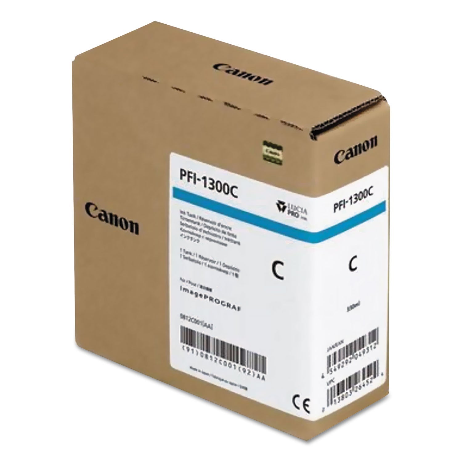 Canon® 0812C001AA (PFI-1300) Ink, Cyan - Bloom Skins