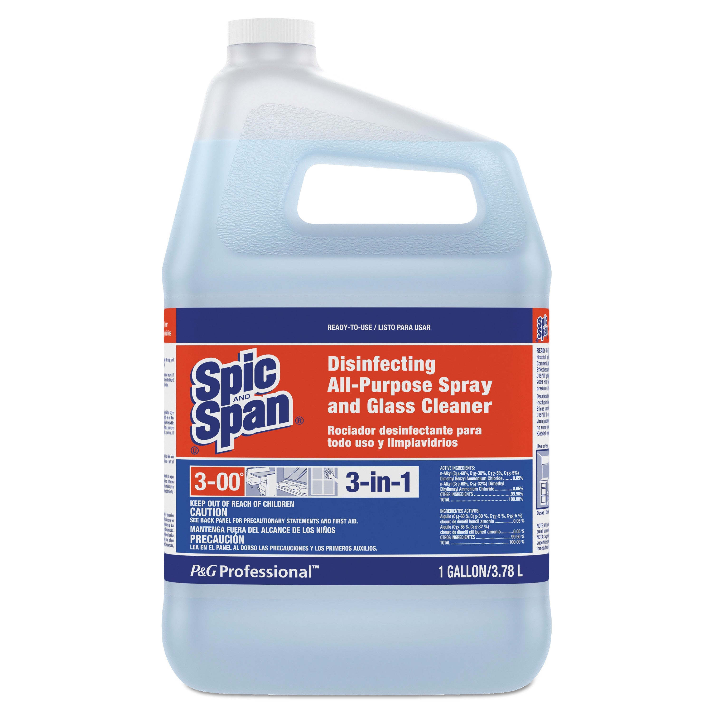 Spic and Span® Disinfecting All-Purpose Spray And Glass Cleaner, Fresh Scent, 1 Gal Bottle