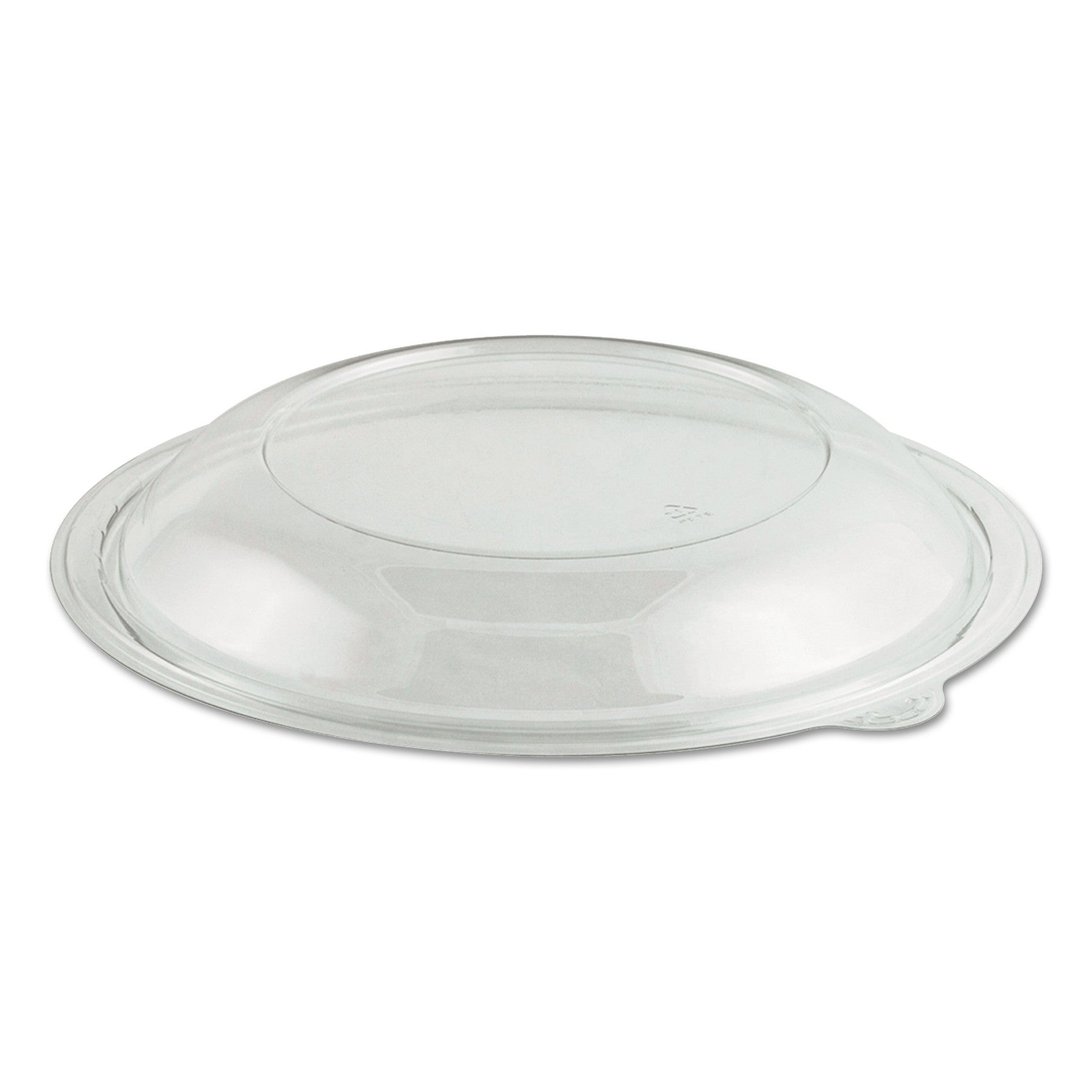 Anchor Packaging Crystal Classics Lid, 8.5" Diameter x 1.14" h, Clear, Plastic, 300/Carton