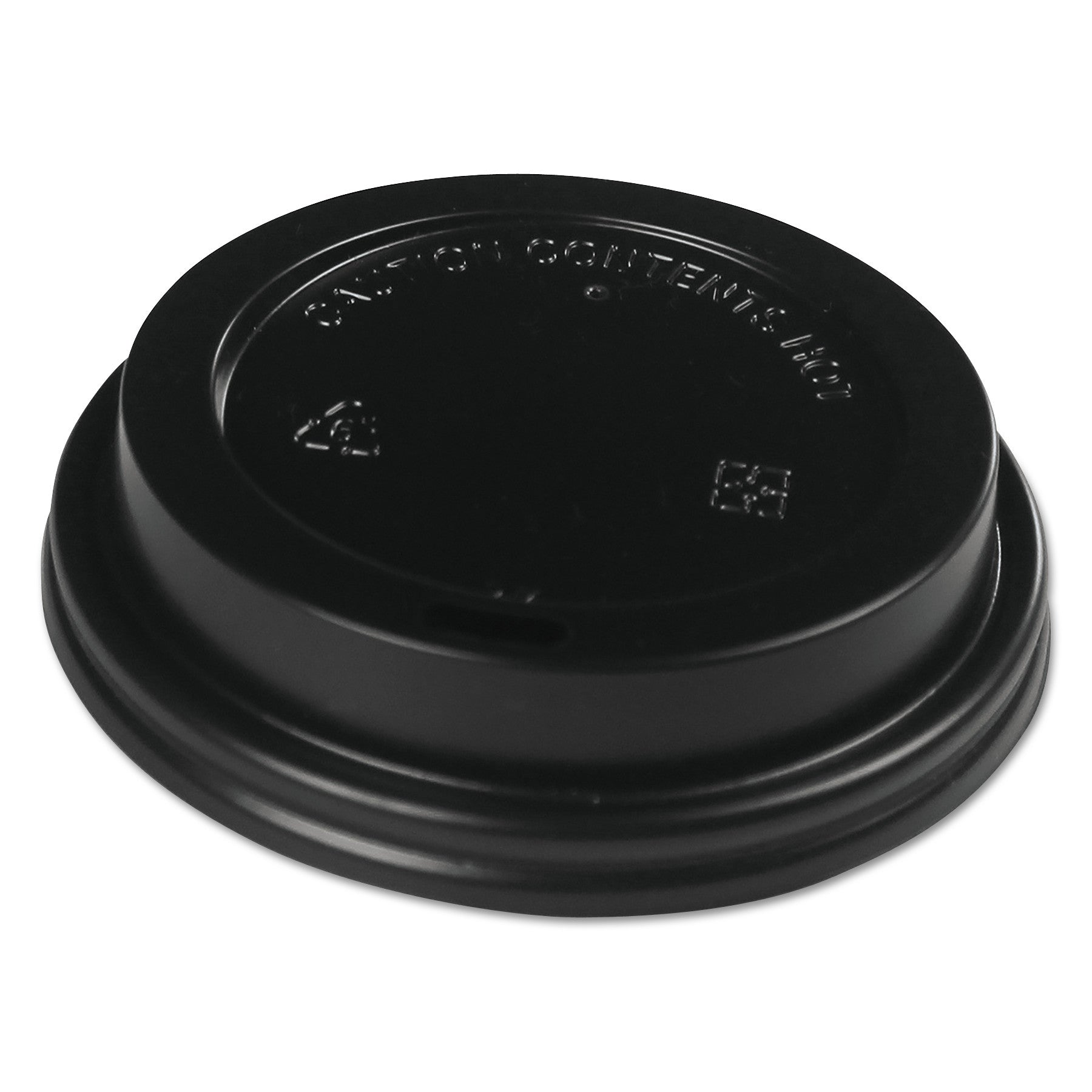 Hot Cup Lids for 10-20 oz Cups | Black | 1000/Ctn