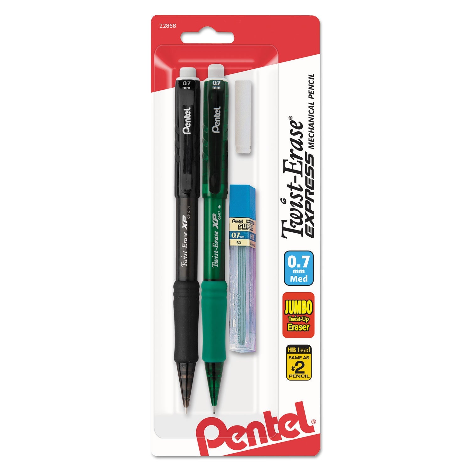 Twist-Erase EXPRESS Mechanical Pencils | 2-Pack