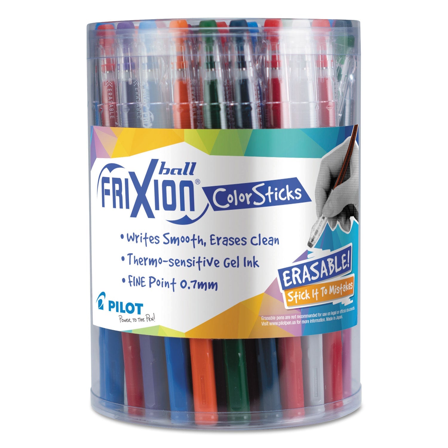 FriXion ColorSticks Erasable Gel Pen | 36-Pk