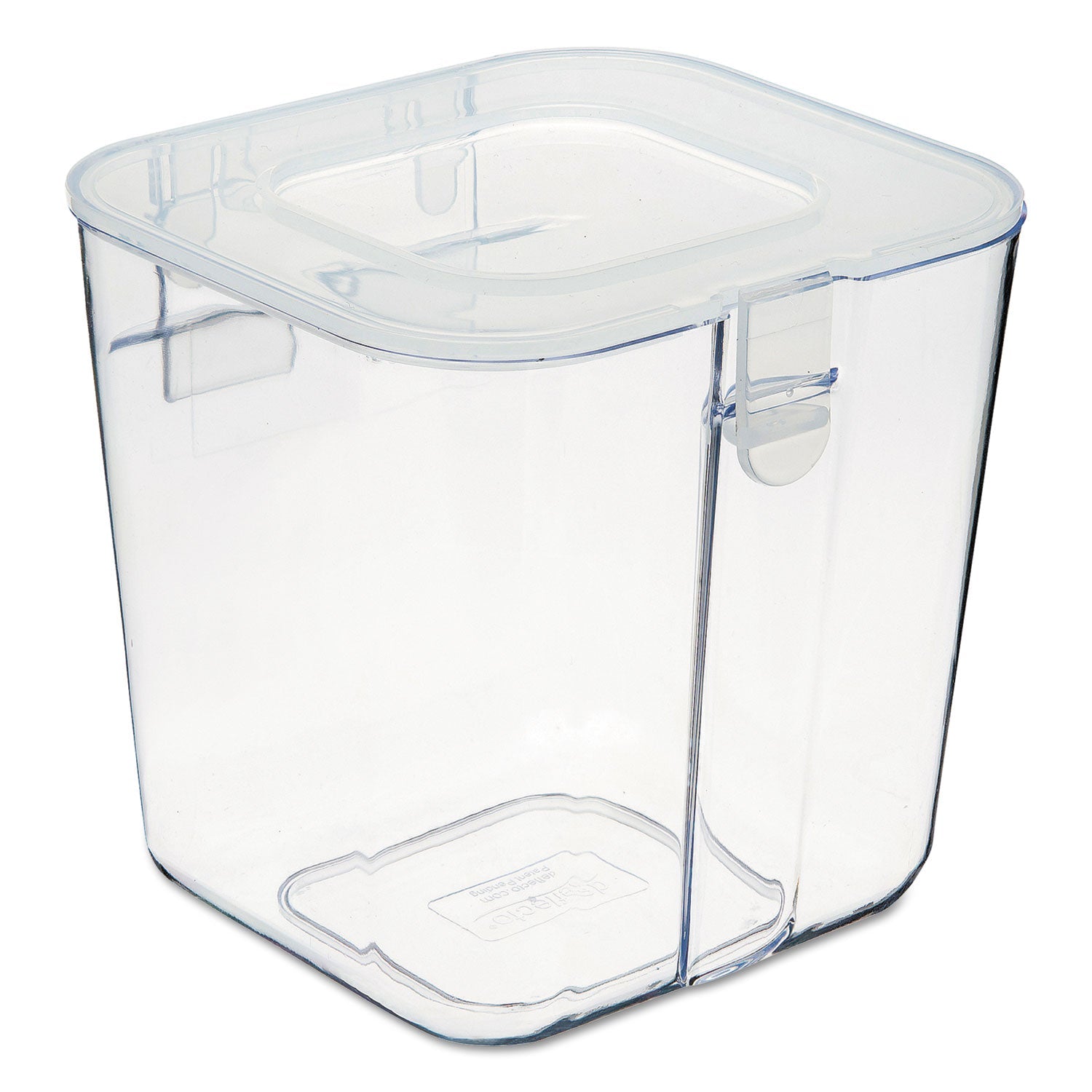 deflecto® Stackable Caddy Organizer, Small, Plastic, 4.33 x 4 x 4.38, White
