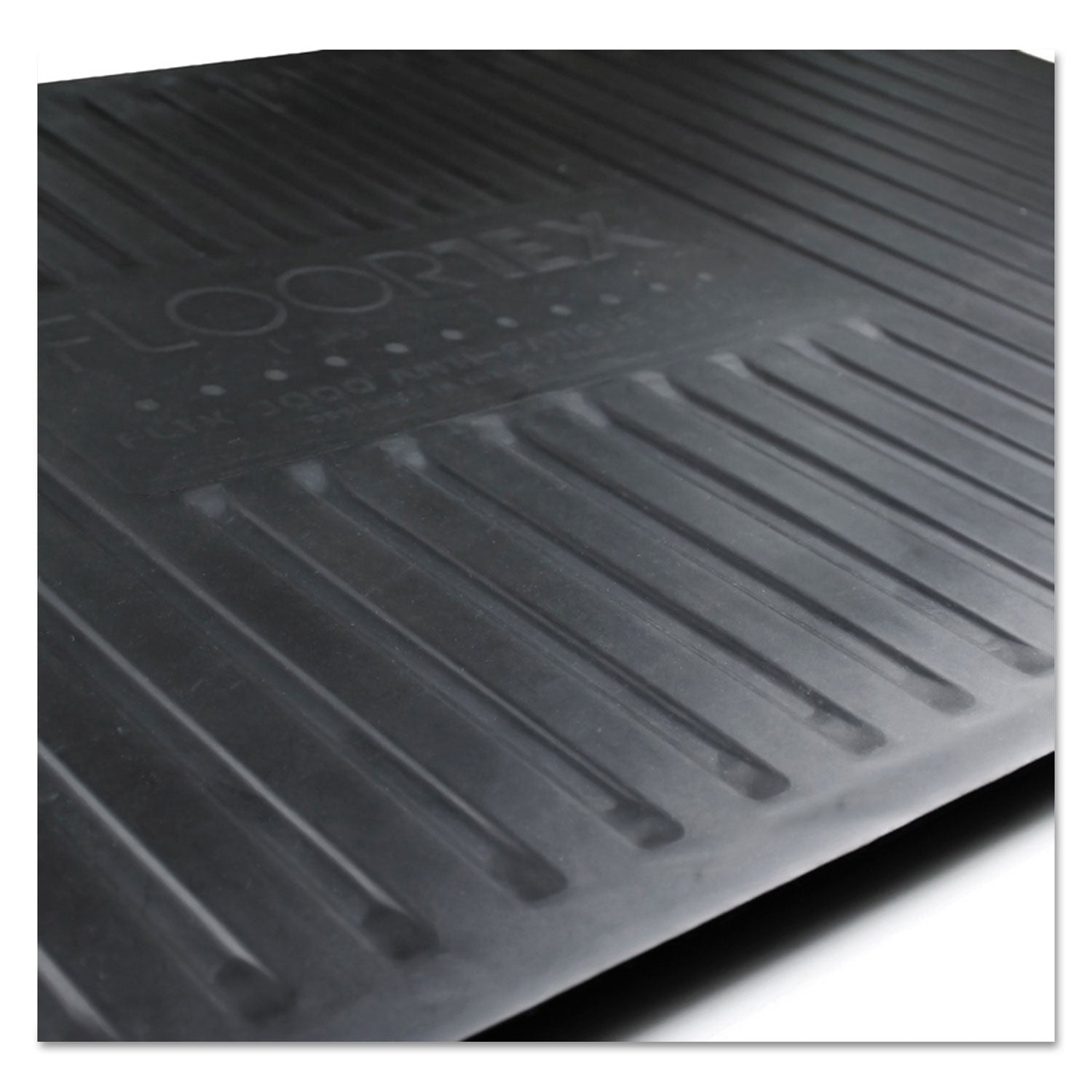 Floortex® AFS-TEX 2000 Anti-Fatigue Mat, 16 x 24, Midnight Black