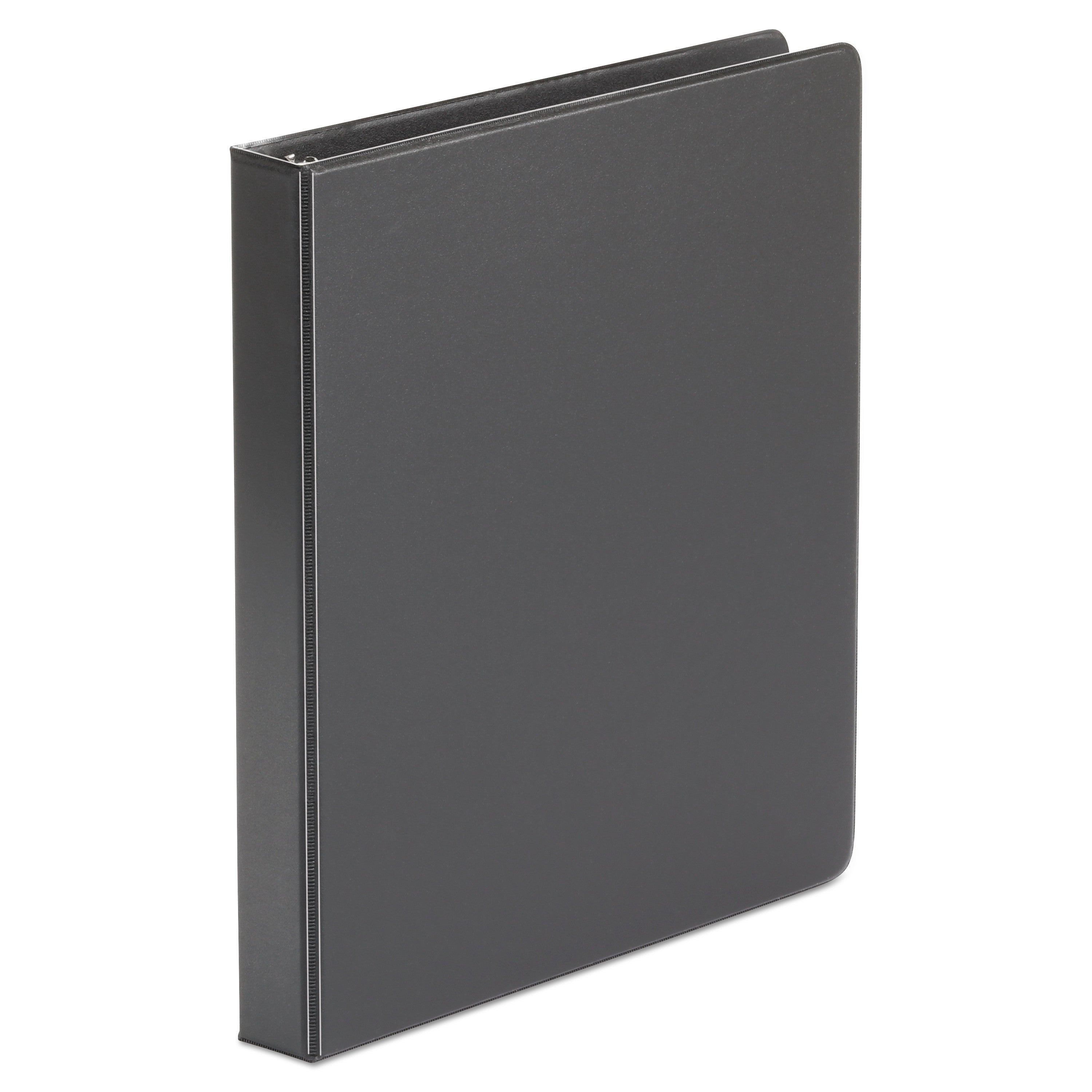 Economy Non-View Round Ring Binder | 1" Black