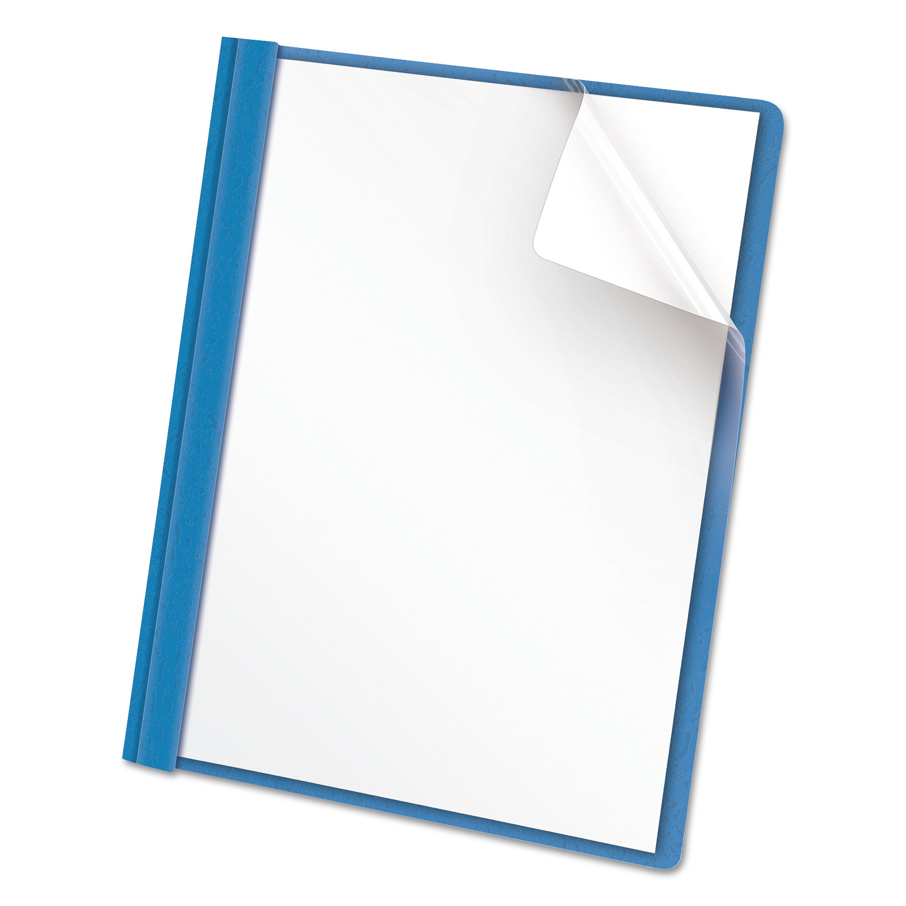 Clear Front Report Cover | Light Blue, 25/Box