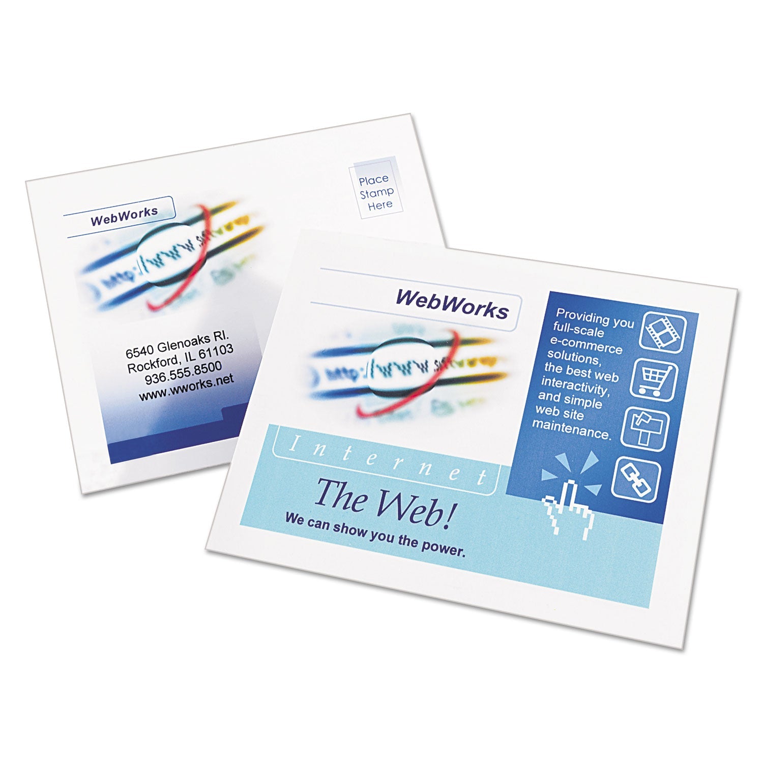 Avery® Printable Postcards, Inkjet, 80 lb, 4.25 x 5.5, Matte White, 200 Cards, 4 Cards/Sheet, 50 Sheets/Box