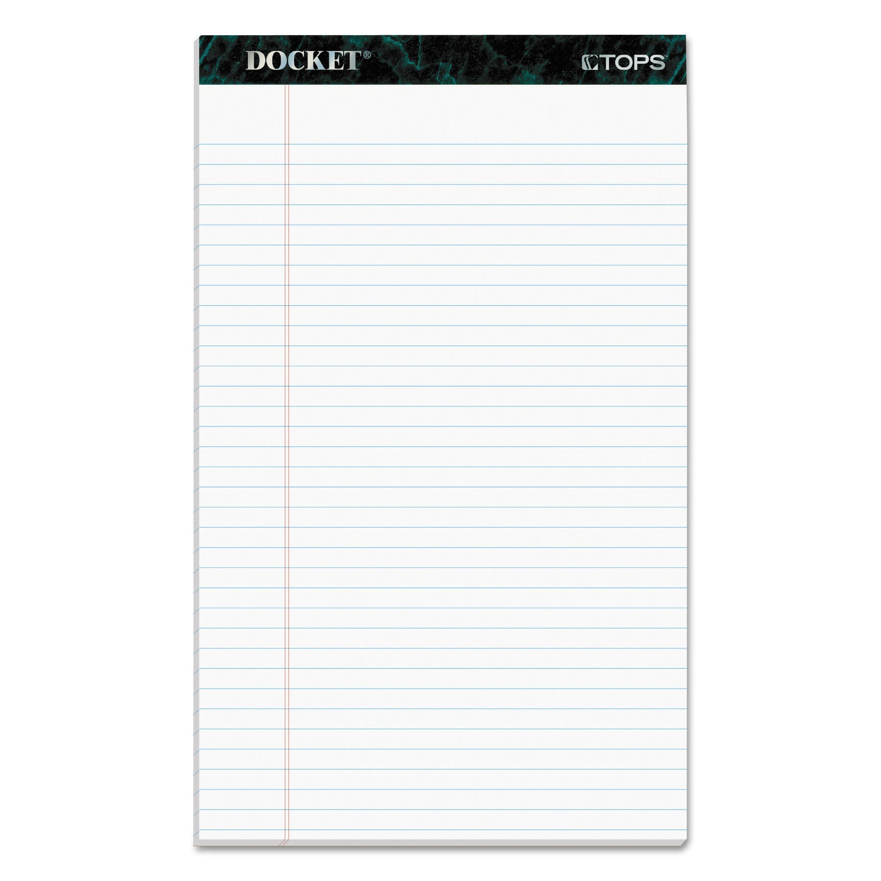 TOPS® Docket Ruled Pads | 8.5x14 12-Pack