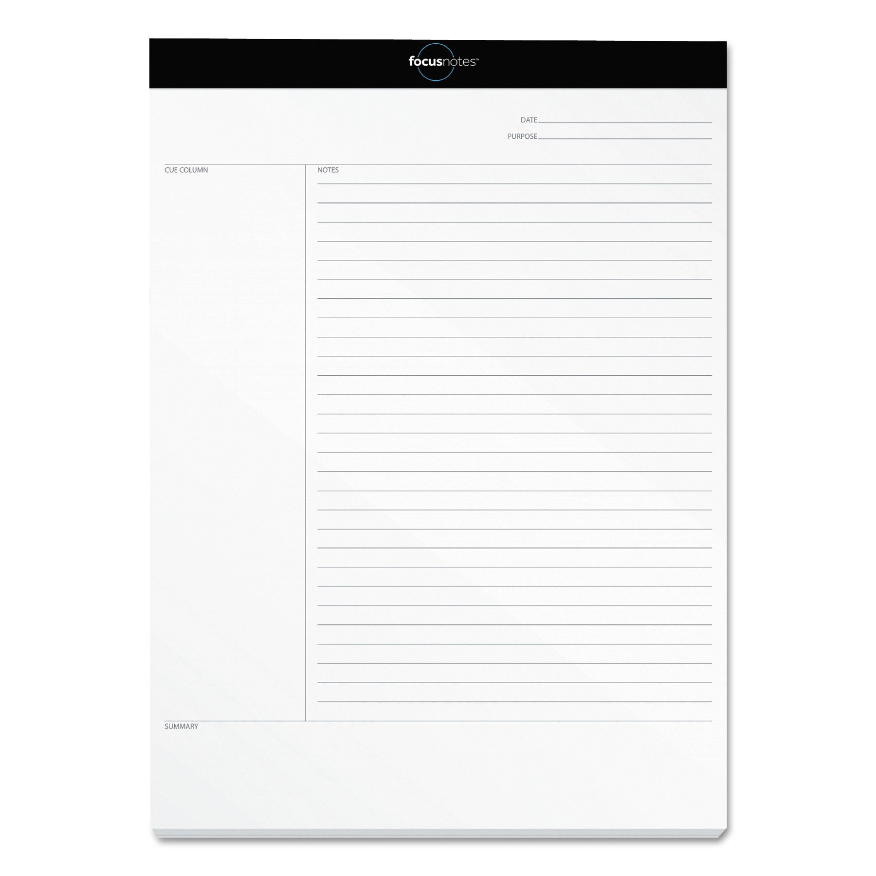 FocusNotes Legal Pad | 8.5x11.75, White, 50-Sheet